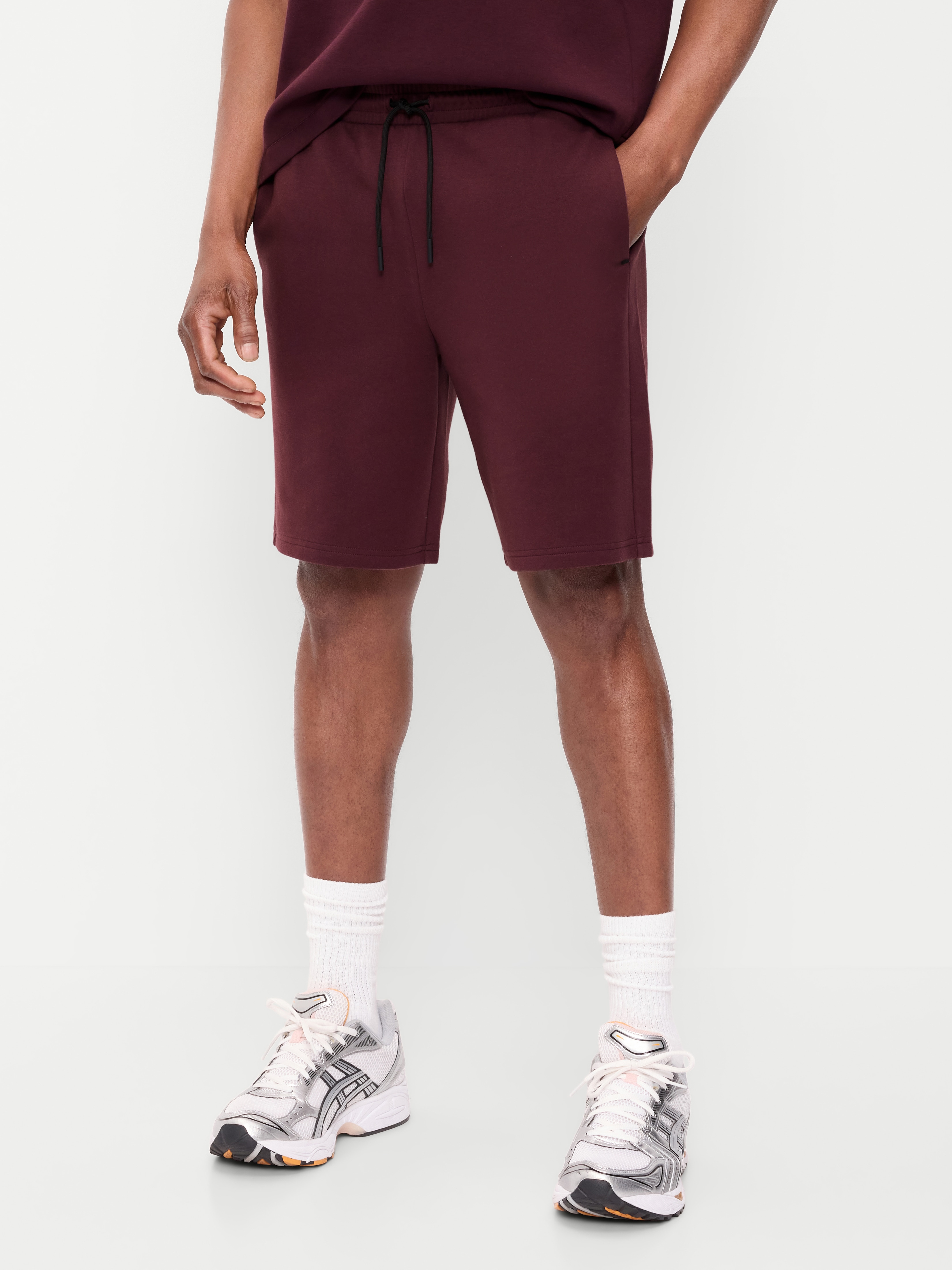 Dynamic Fleece 4.0 Shorts -- 8-inch inseam - Dark Sepia - 2