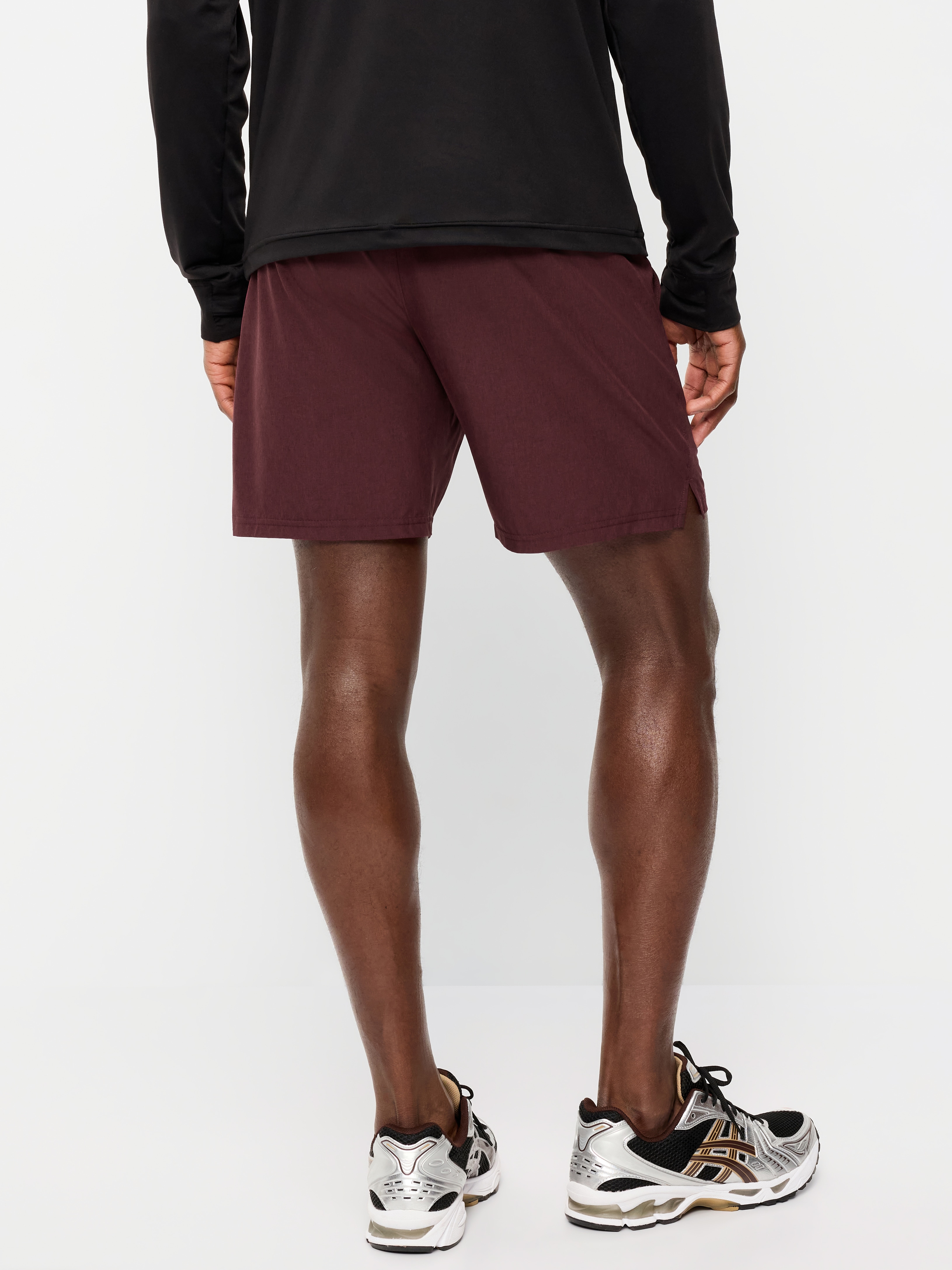 StretchTech Workout Shorts -- 7-inch inseam - Dark Sepia - 2