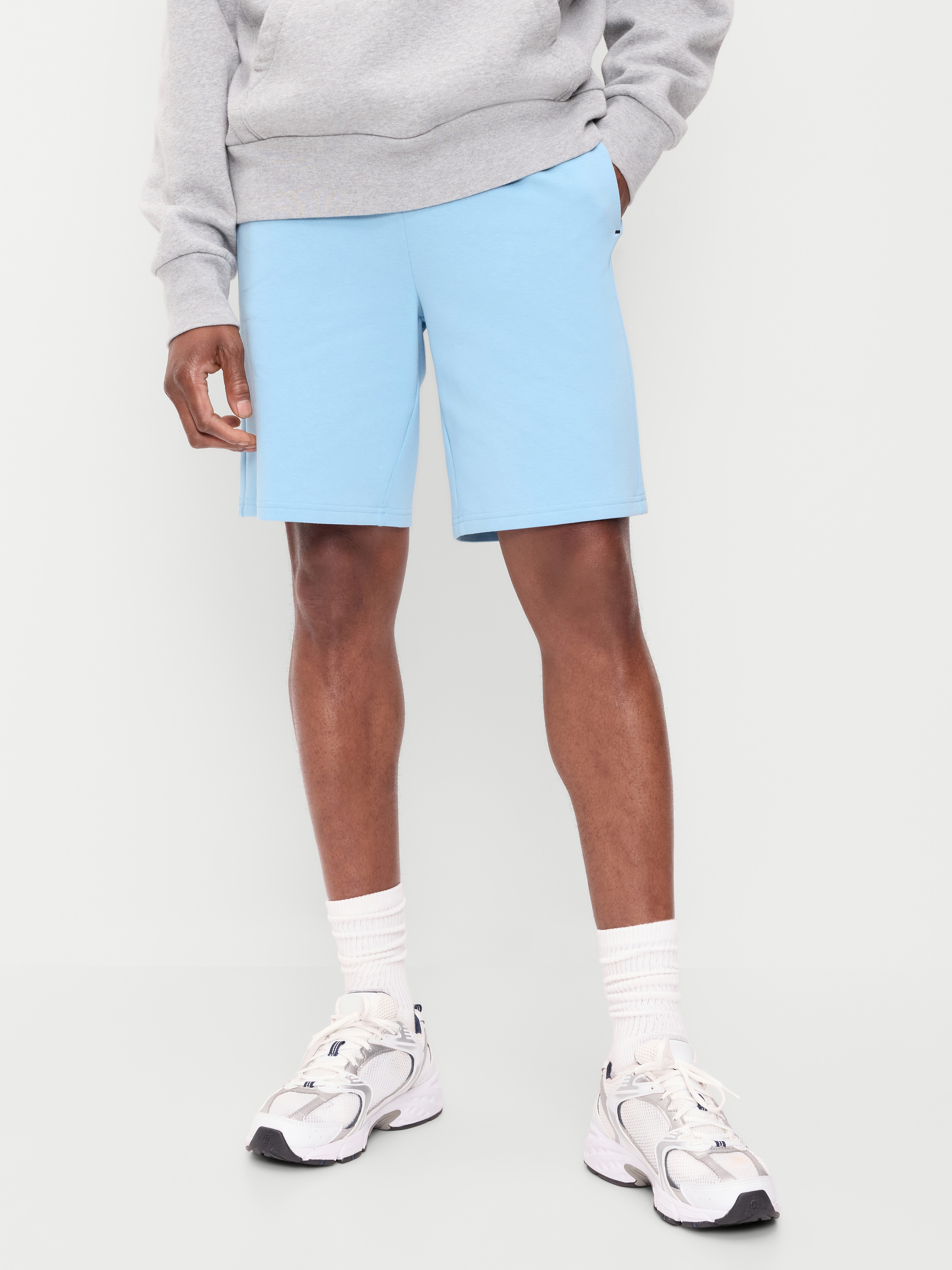Dynamic Fleece 4.0 Shorts -- 8-inch inseam - Cool Rain - 2