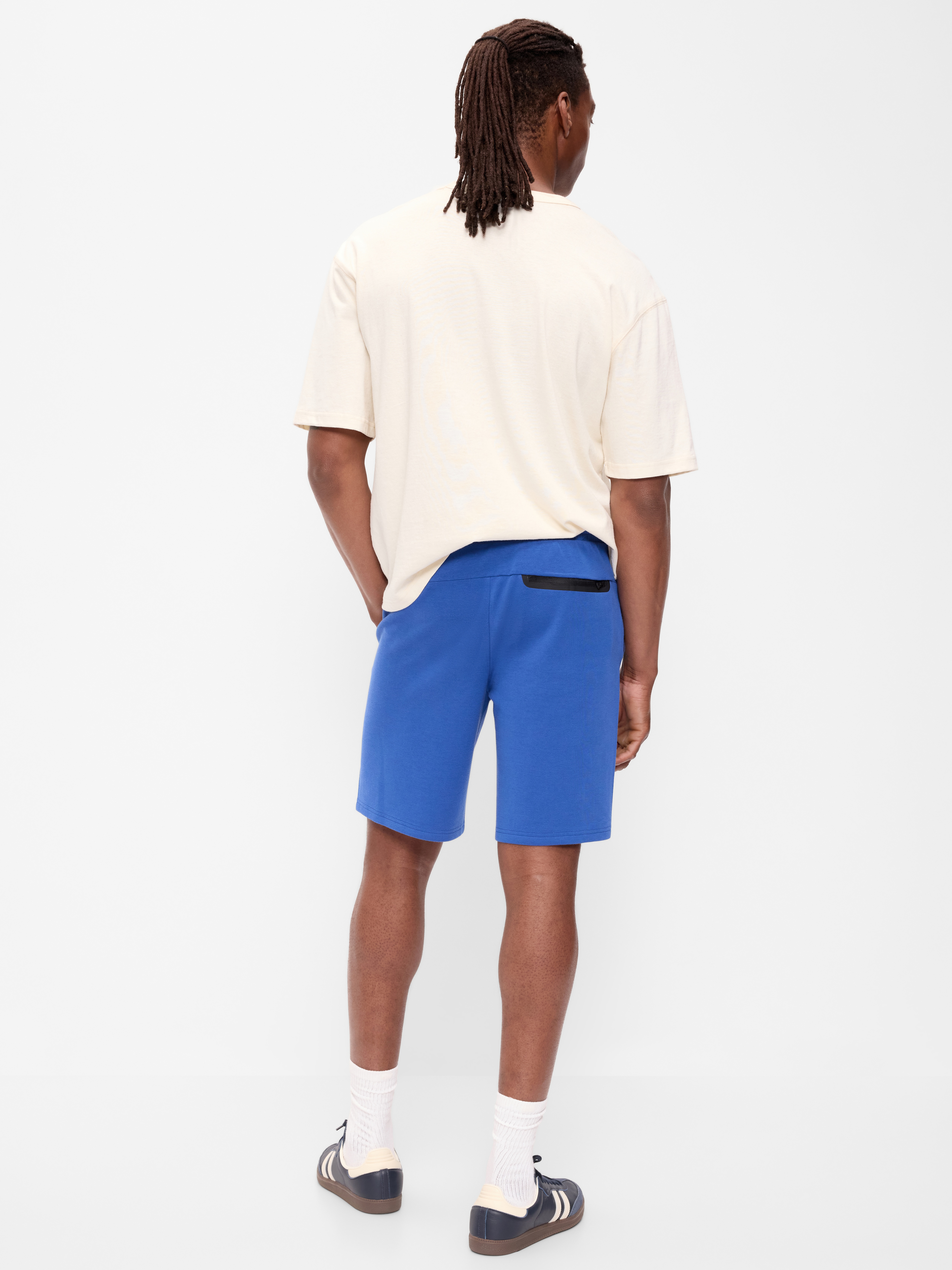 Dynamic Fleece 4.0 Shorts -- 8-inch inseam - Moon Dance - 3