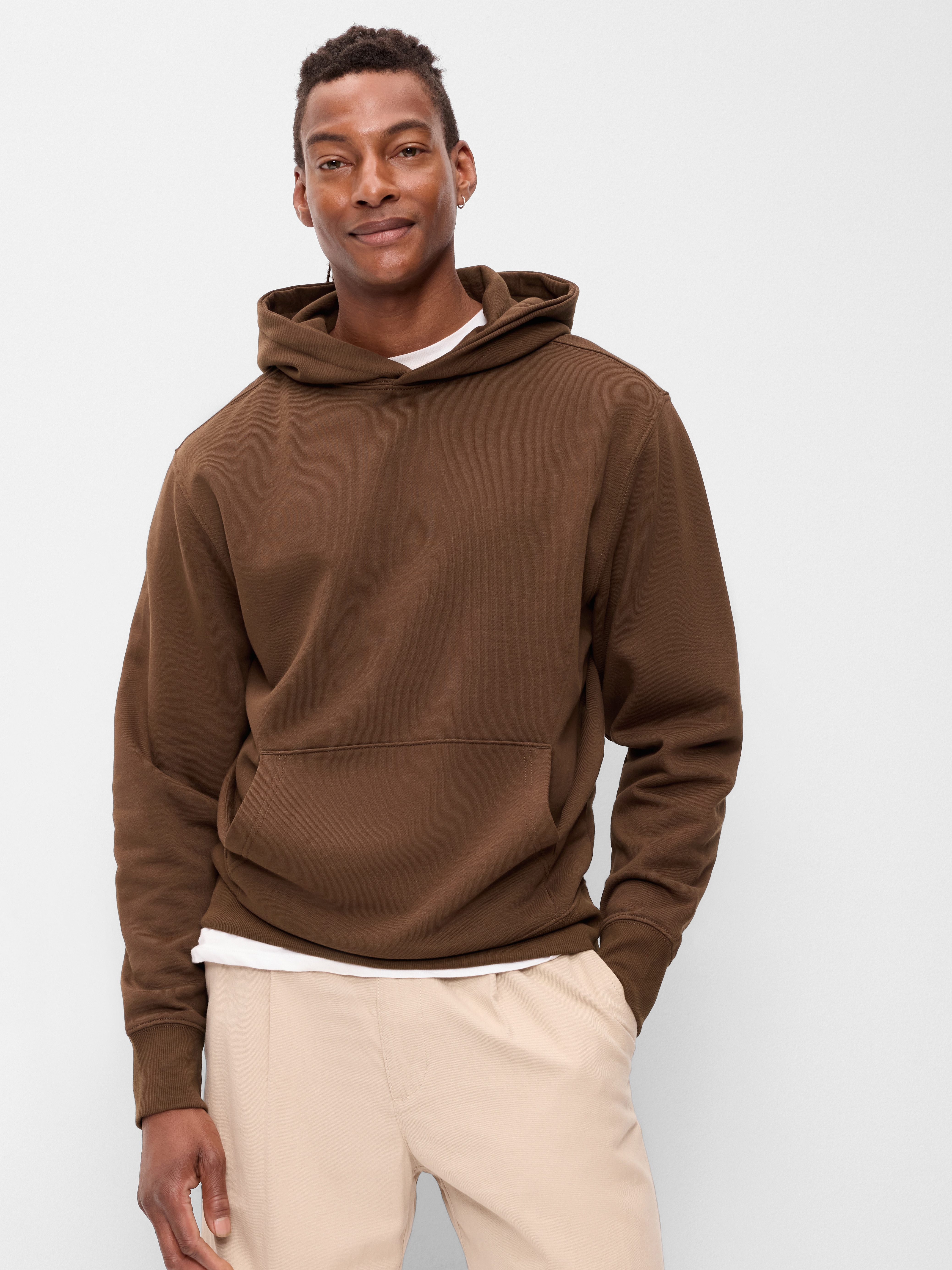 Rotation Popover Hoodie - Dark Walnut - 1
