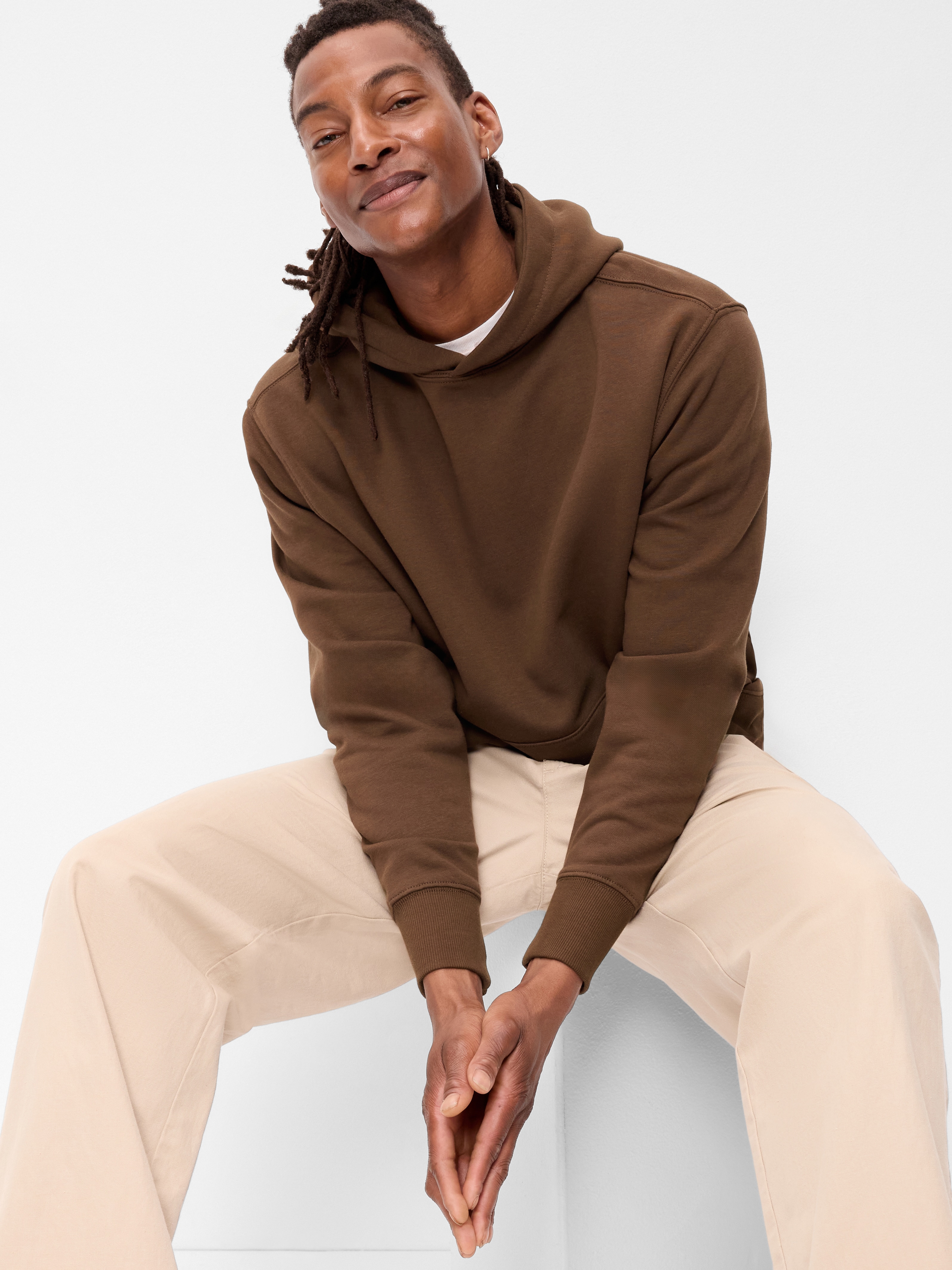 Rotation Popover Hoodie - Dark Walnut - 3