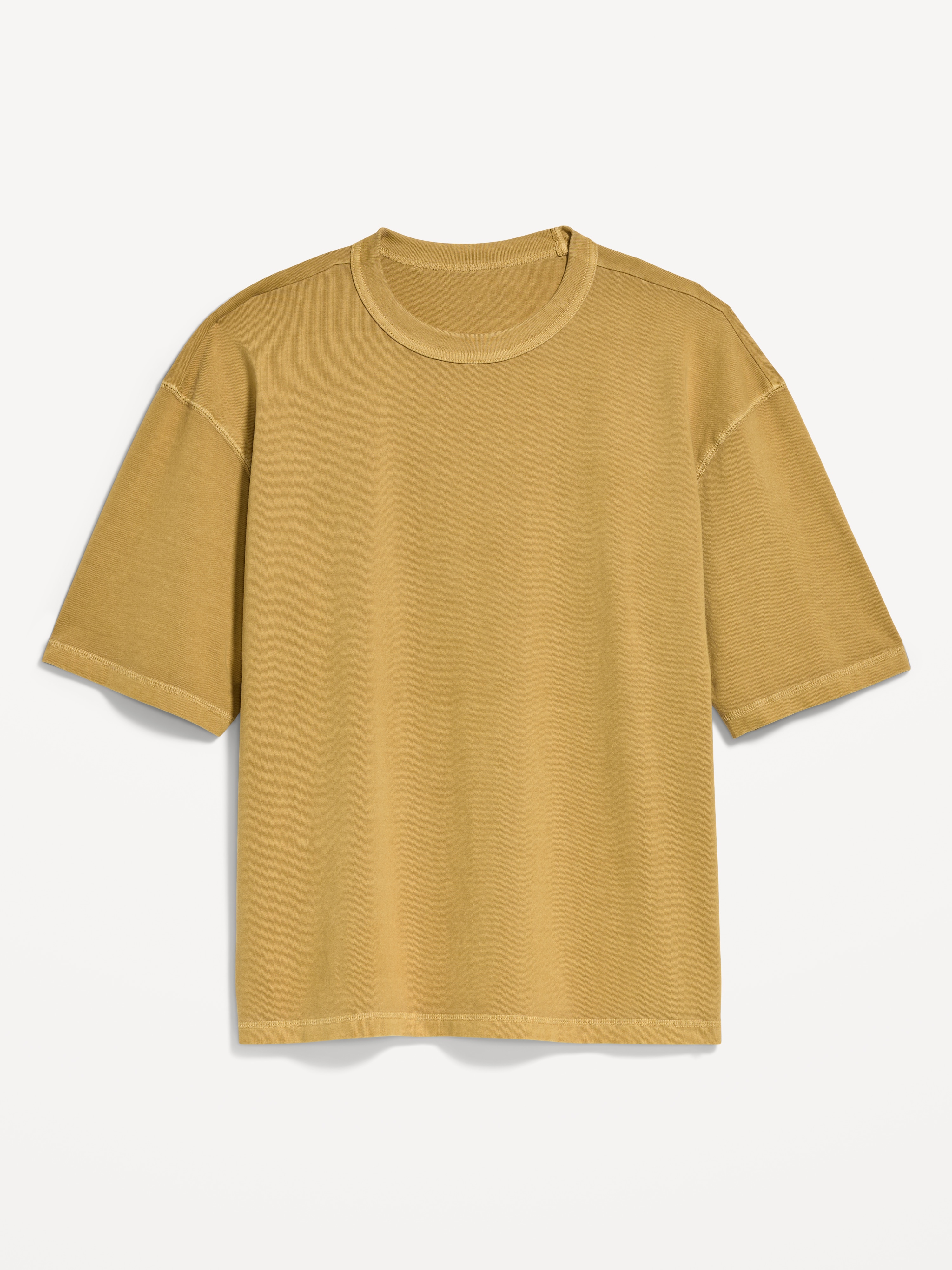 Garment-Dyed Heavyweight Cropped T-Shirt - Wetland Reed - 3