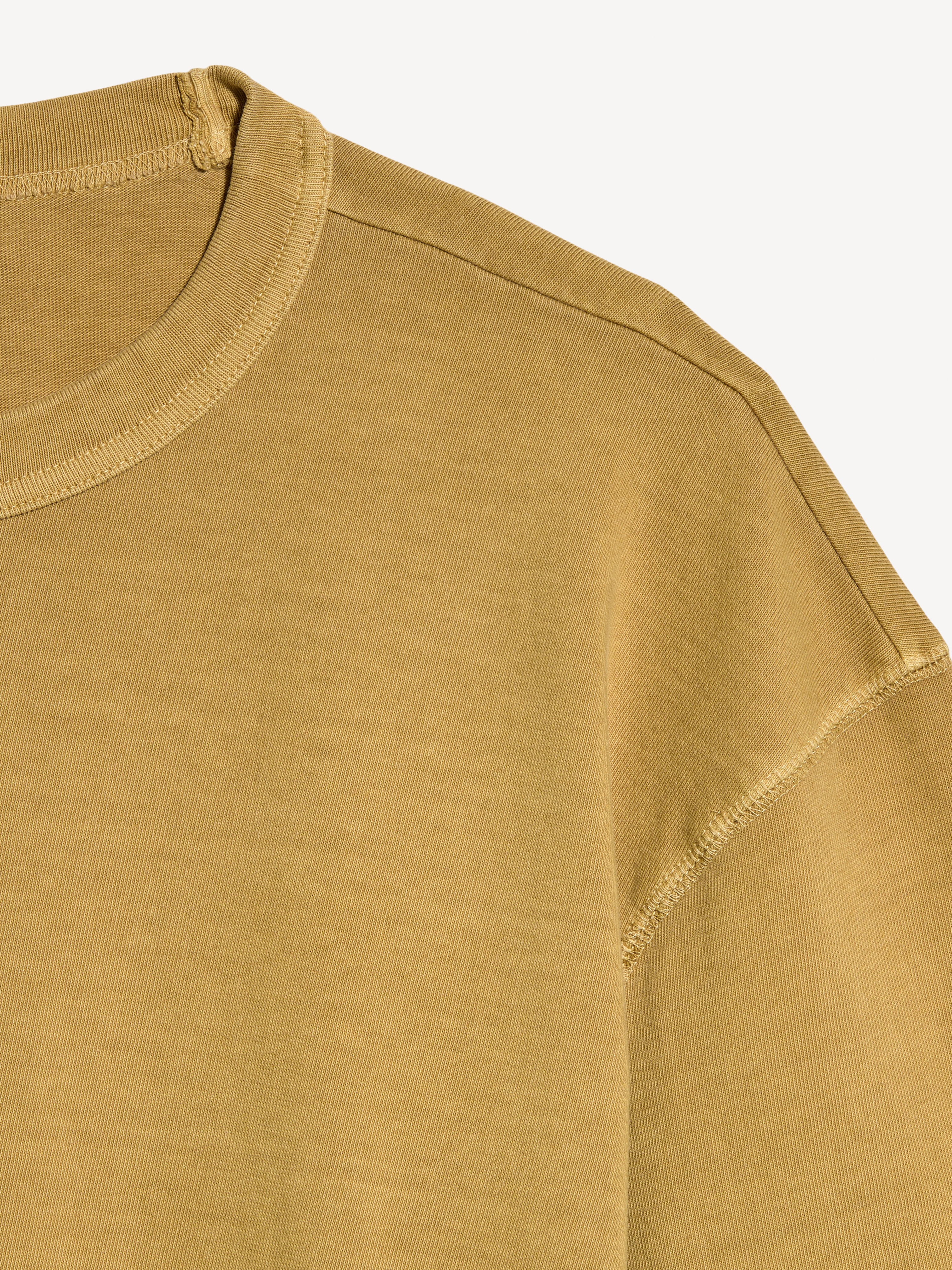 Garment-Dyed Heavyweight Cropped T-Shirt - Wetland Reed - 4