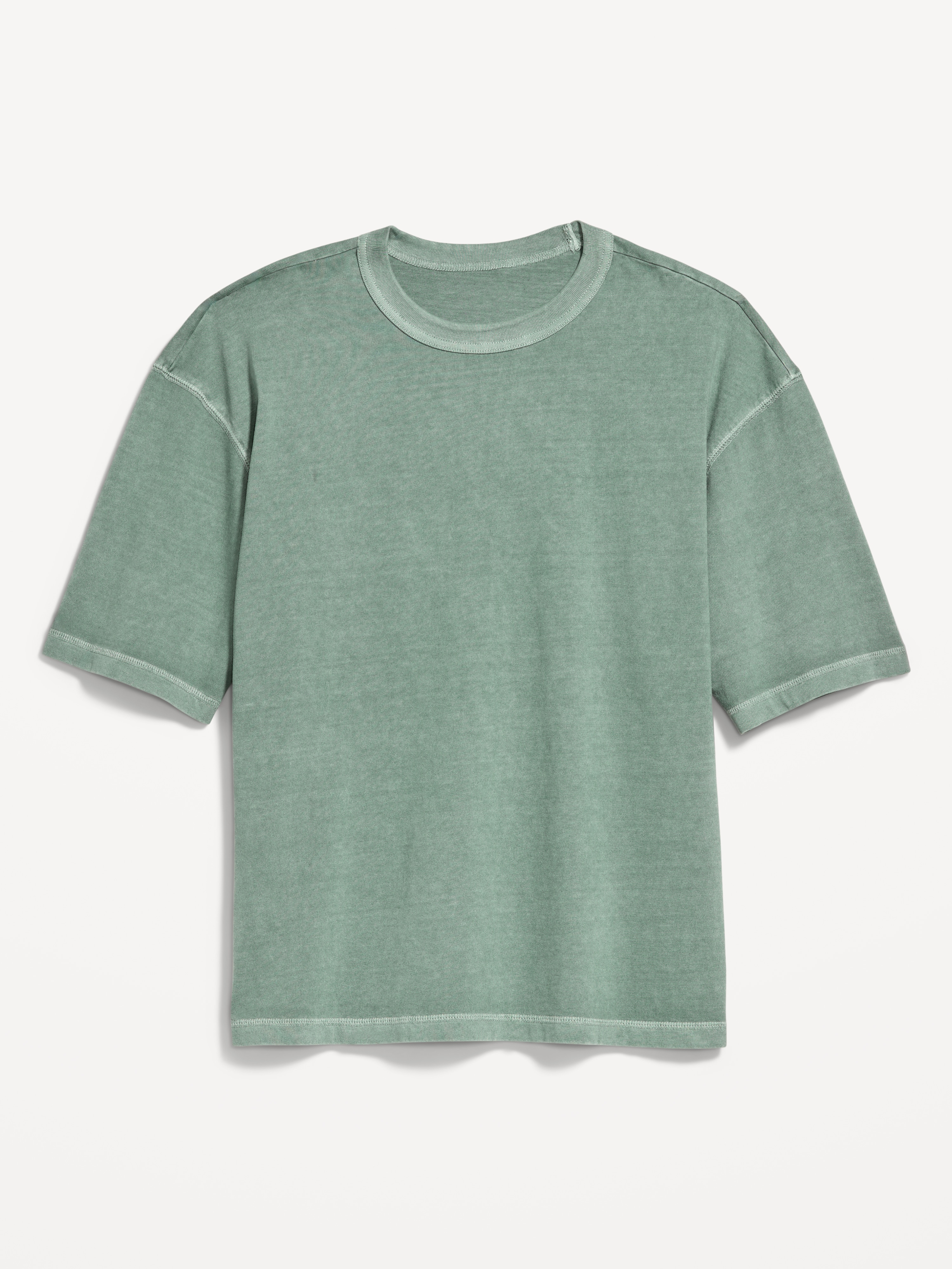 Garment-Dyed Heavyweight Cropped T-Shirt - Lakeshore - 3
