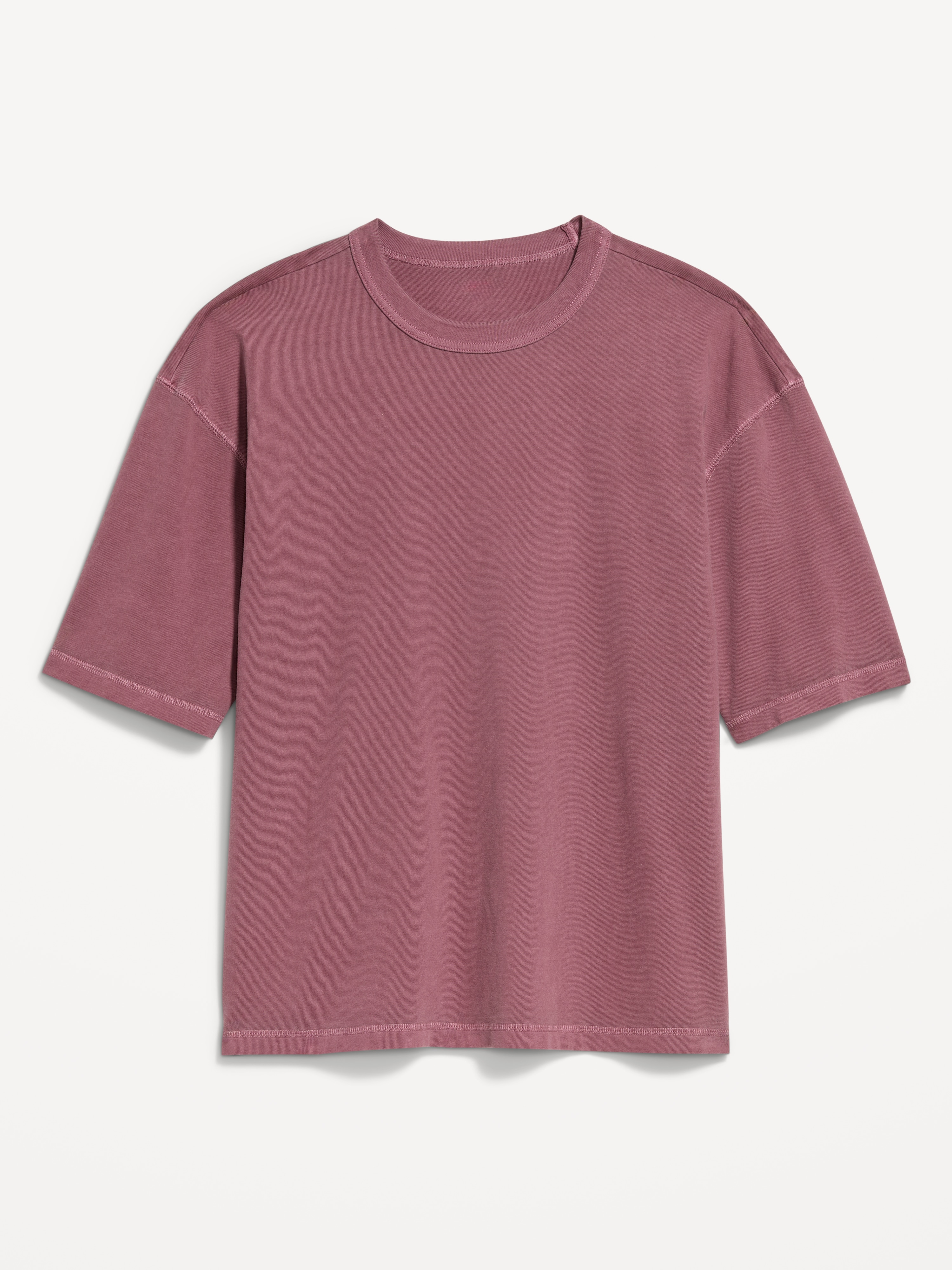Garment-Dyed Heavyweight Cropped T-Shirt - Reddy Or Not - 3