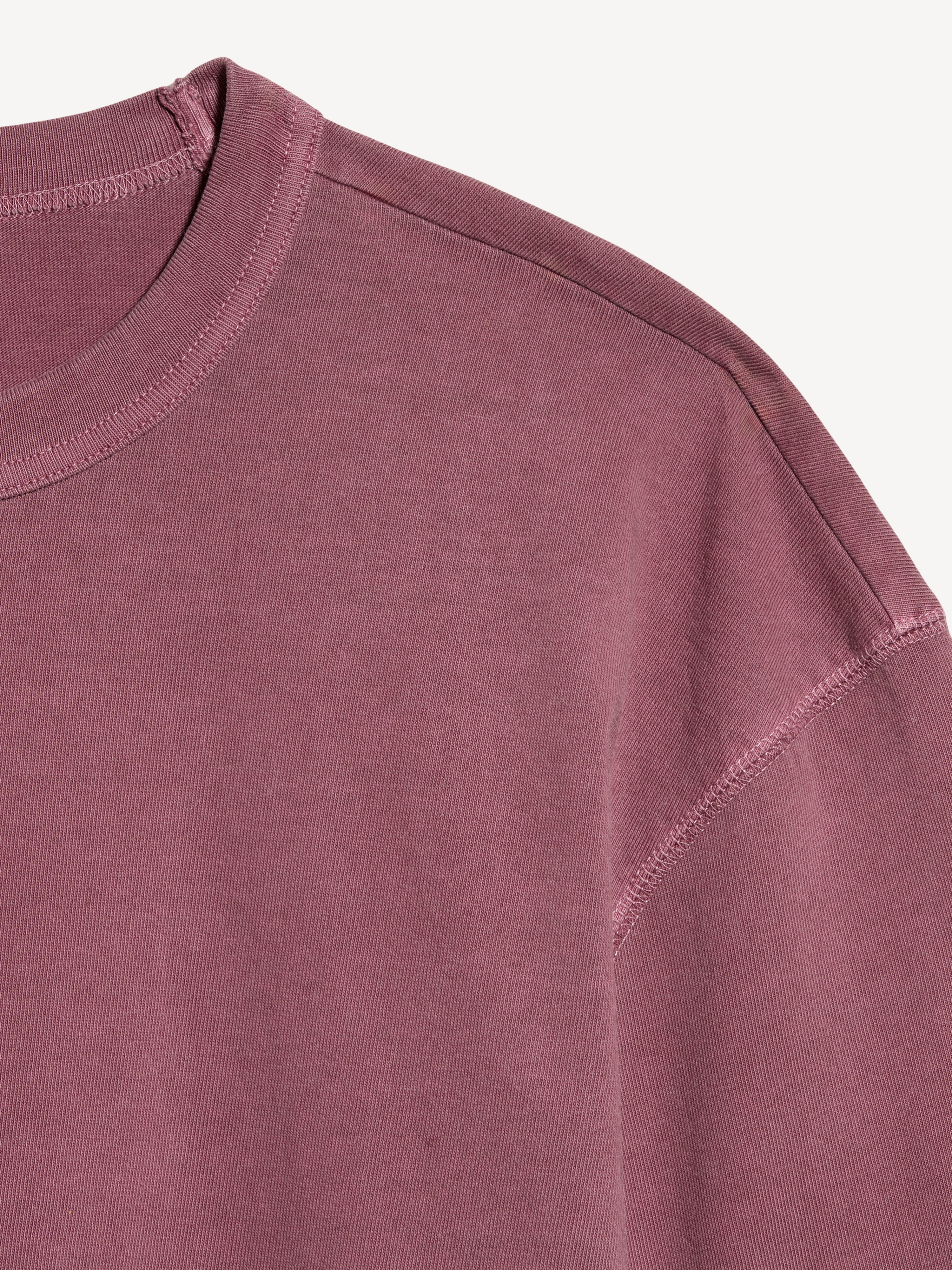 Garment-Dyed Heavyweight Cropped T-Shirt - Reddy Or Not - 4