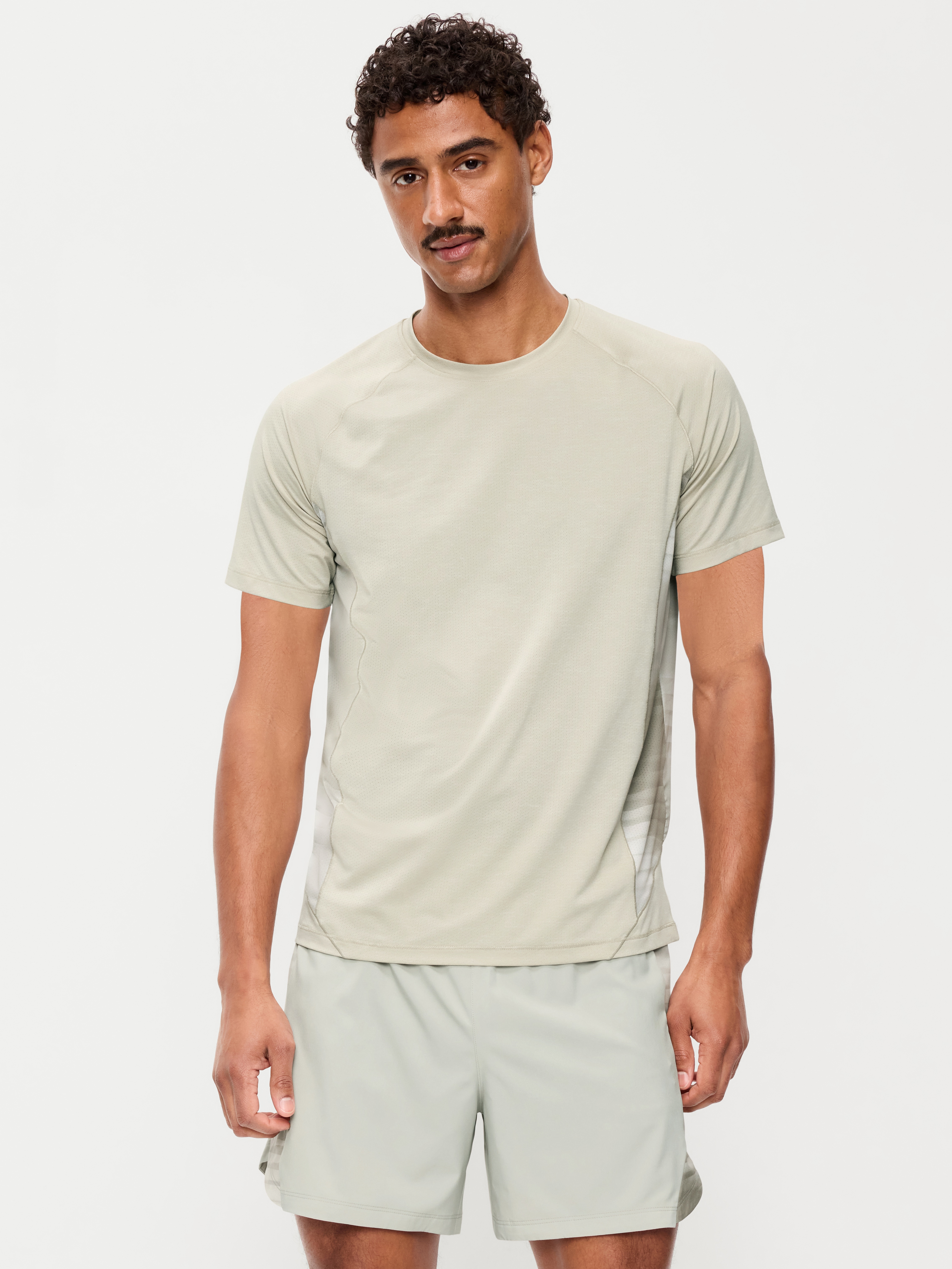 Slim Fit Performance Vent T-Shirt - Windchime - 1