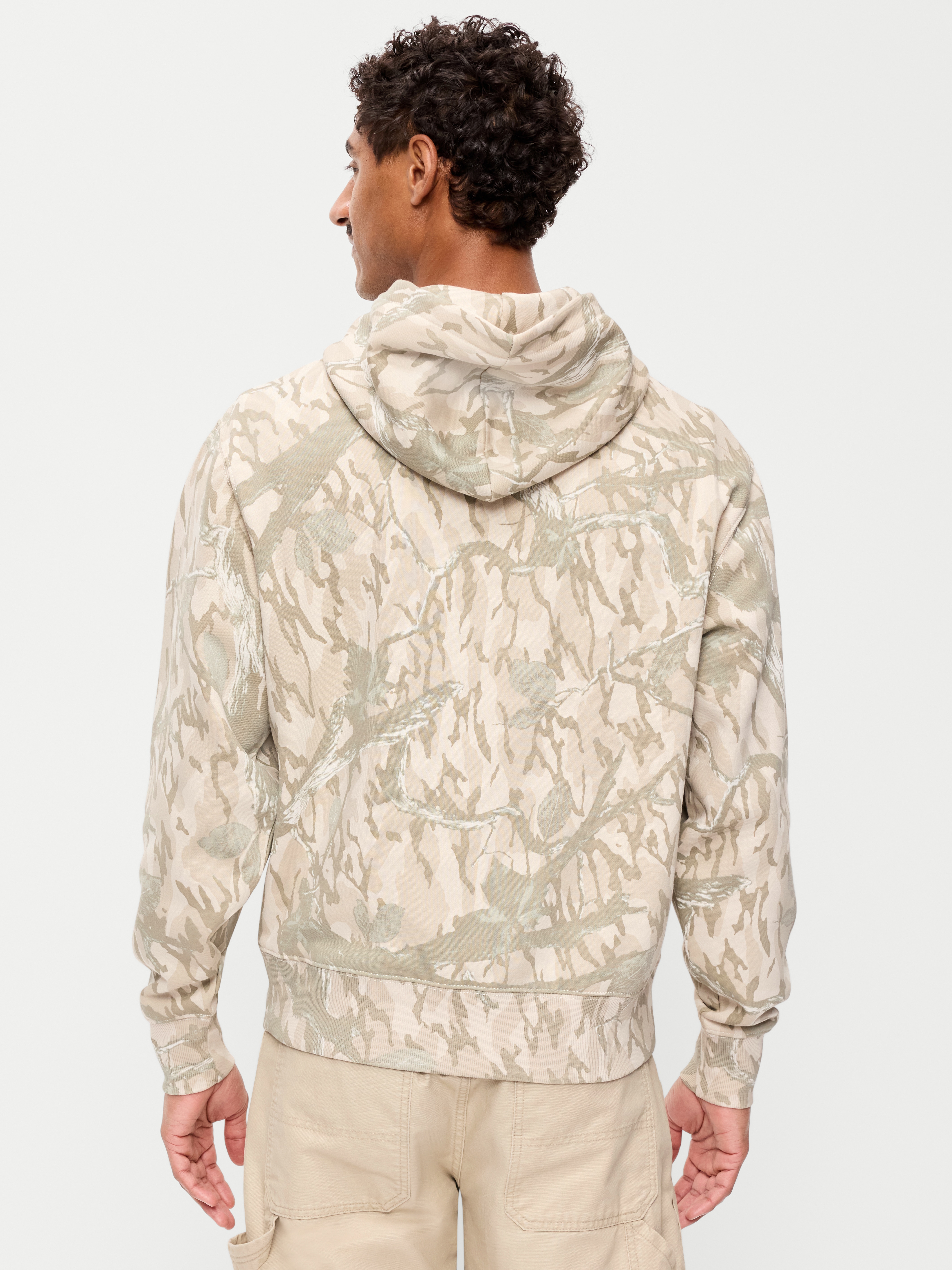 Washed Rotation Hoodie - Khaki Camouflage - 2