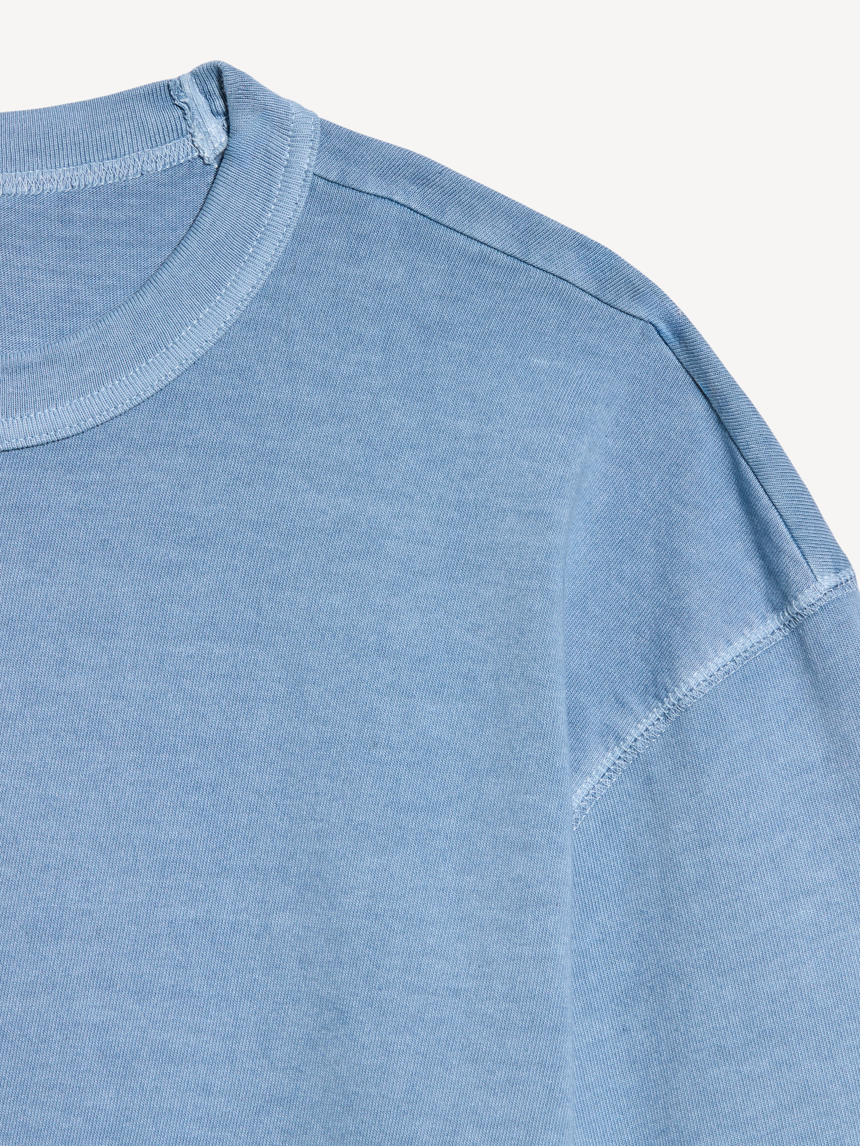 Garment-Dyed Heavyweight Cropped T-Shirt - Tomales Bay - 4