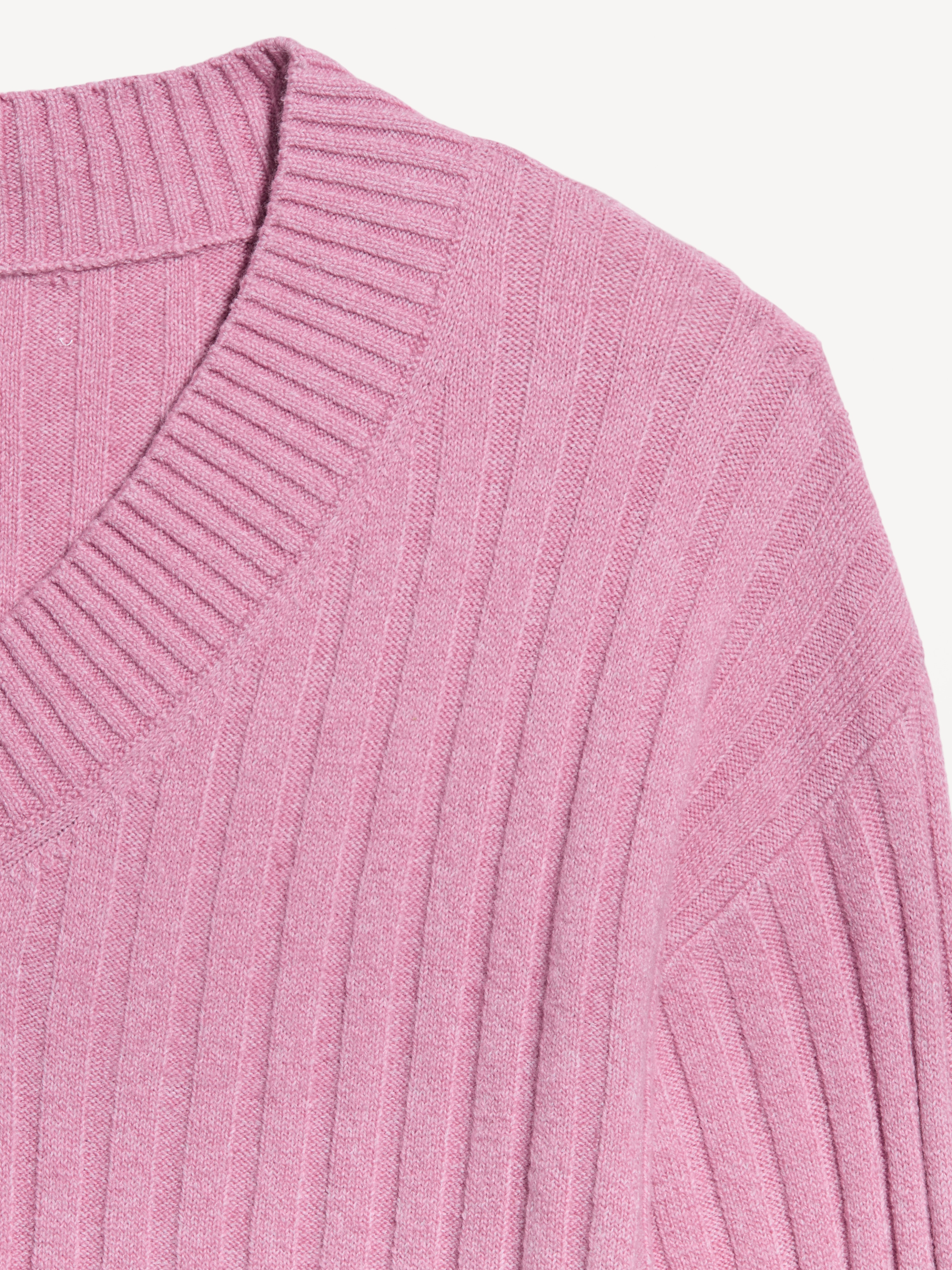 SoSoft V-Neck Sweater - Rose Dawn - 5