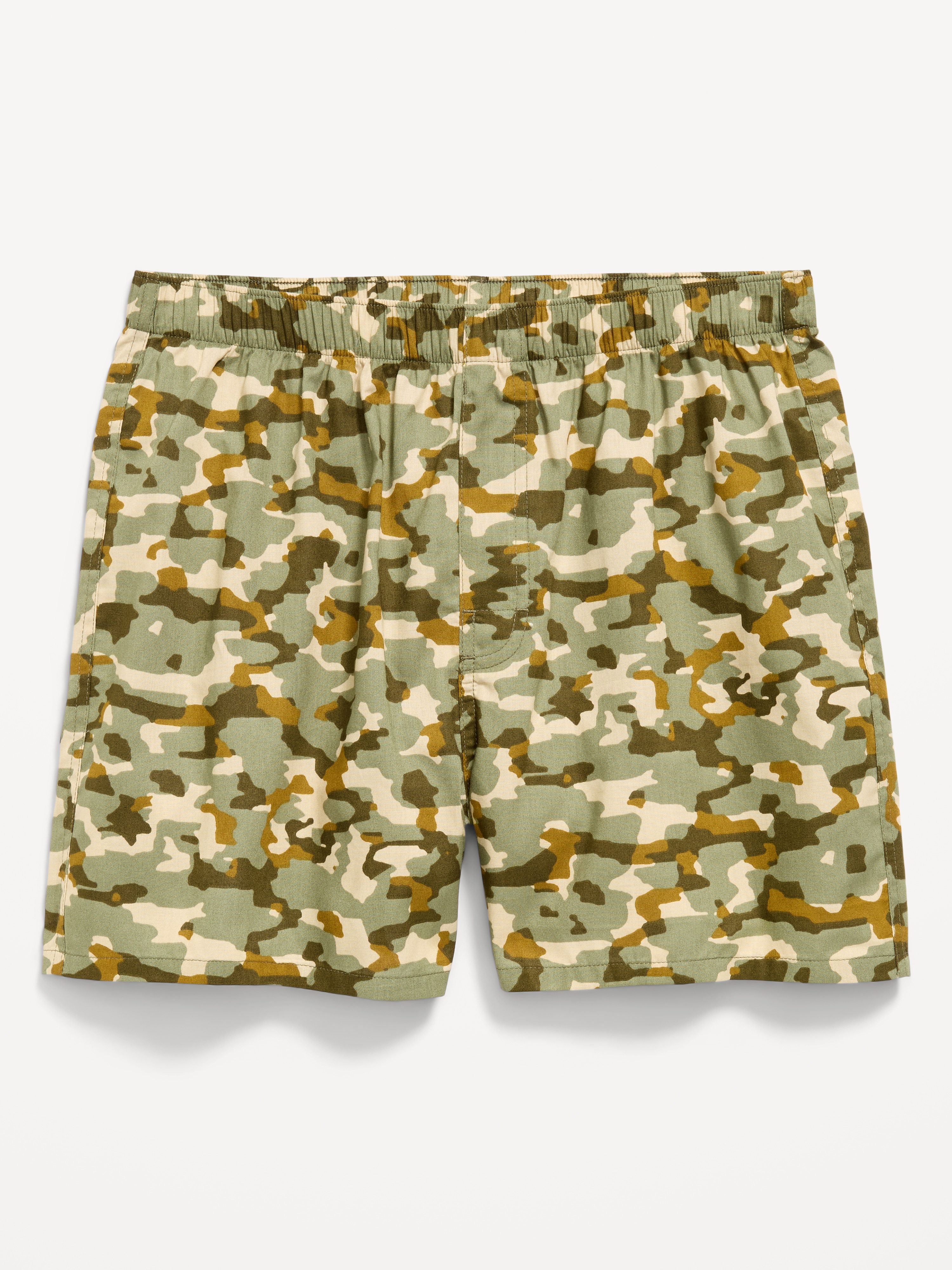 Soft-Washed Boxer Shorts -- 3.75-inch - Camo - 1