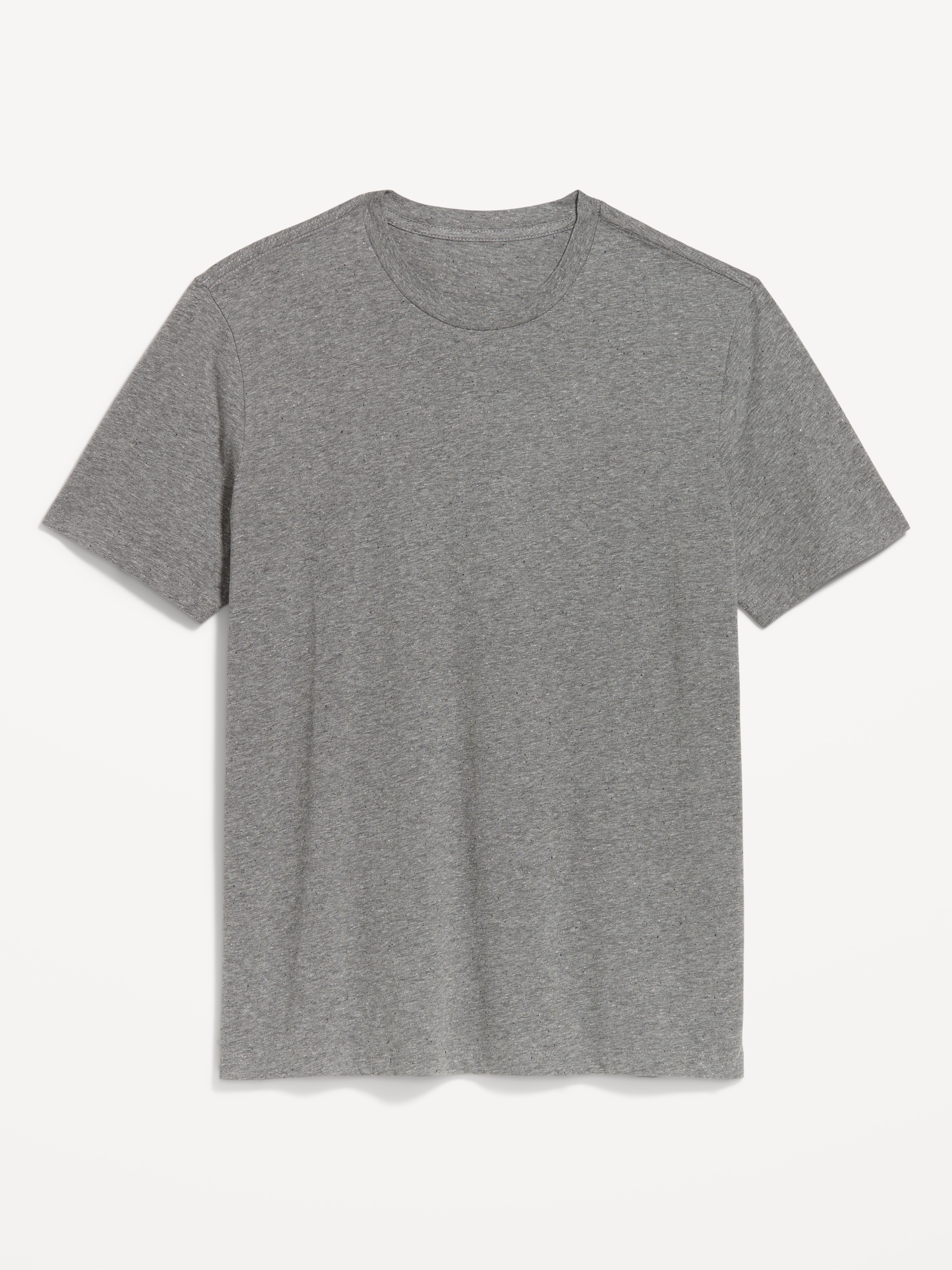 Soft-Washed Crew-Neck Short-Sleeve Tee - Light Enzyme With Blast - 3