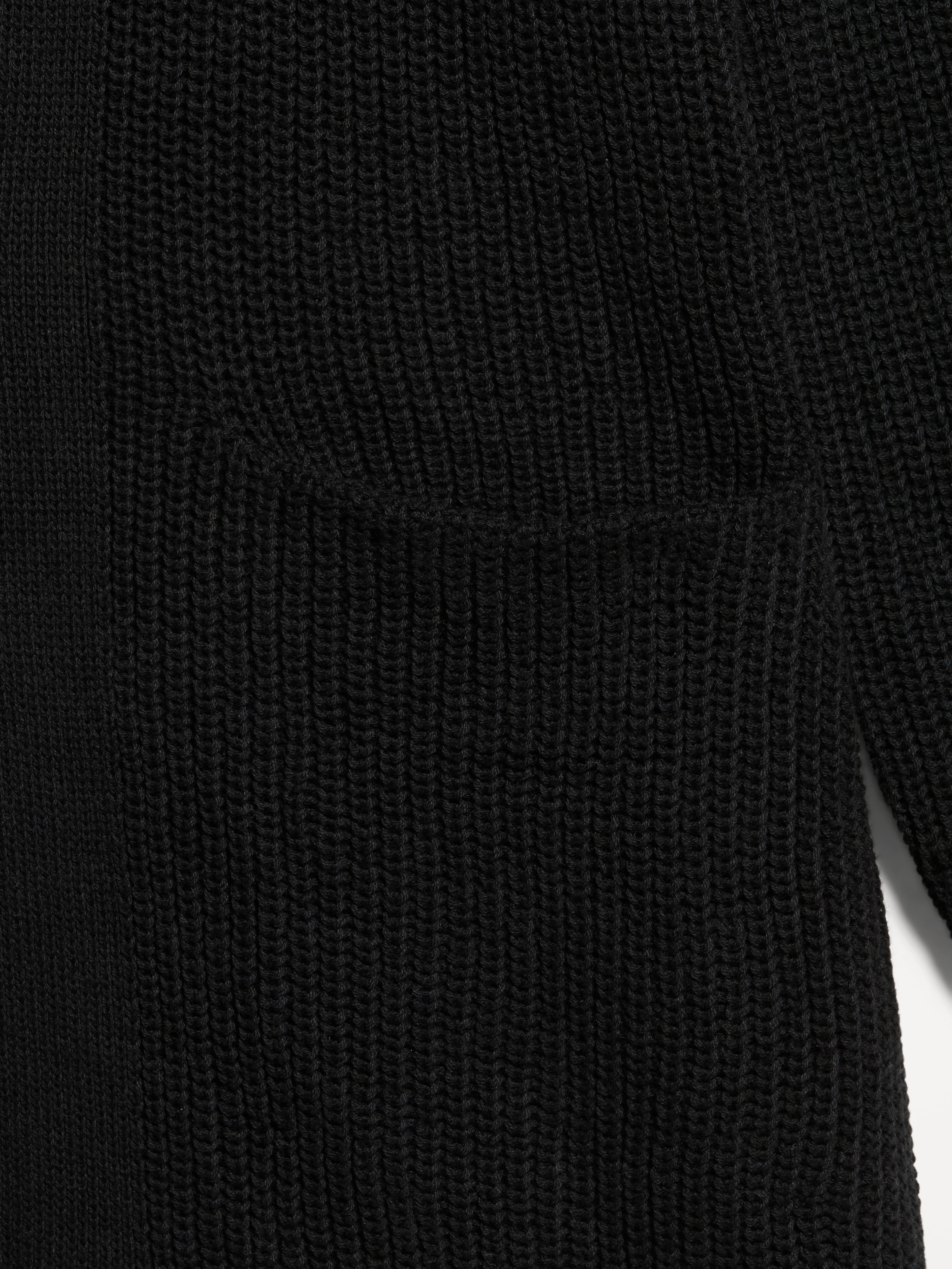 Longline Open-Front Wrap - Black Jack - 5