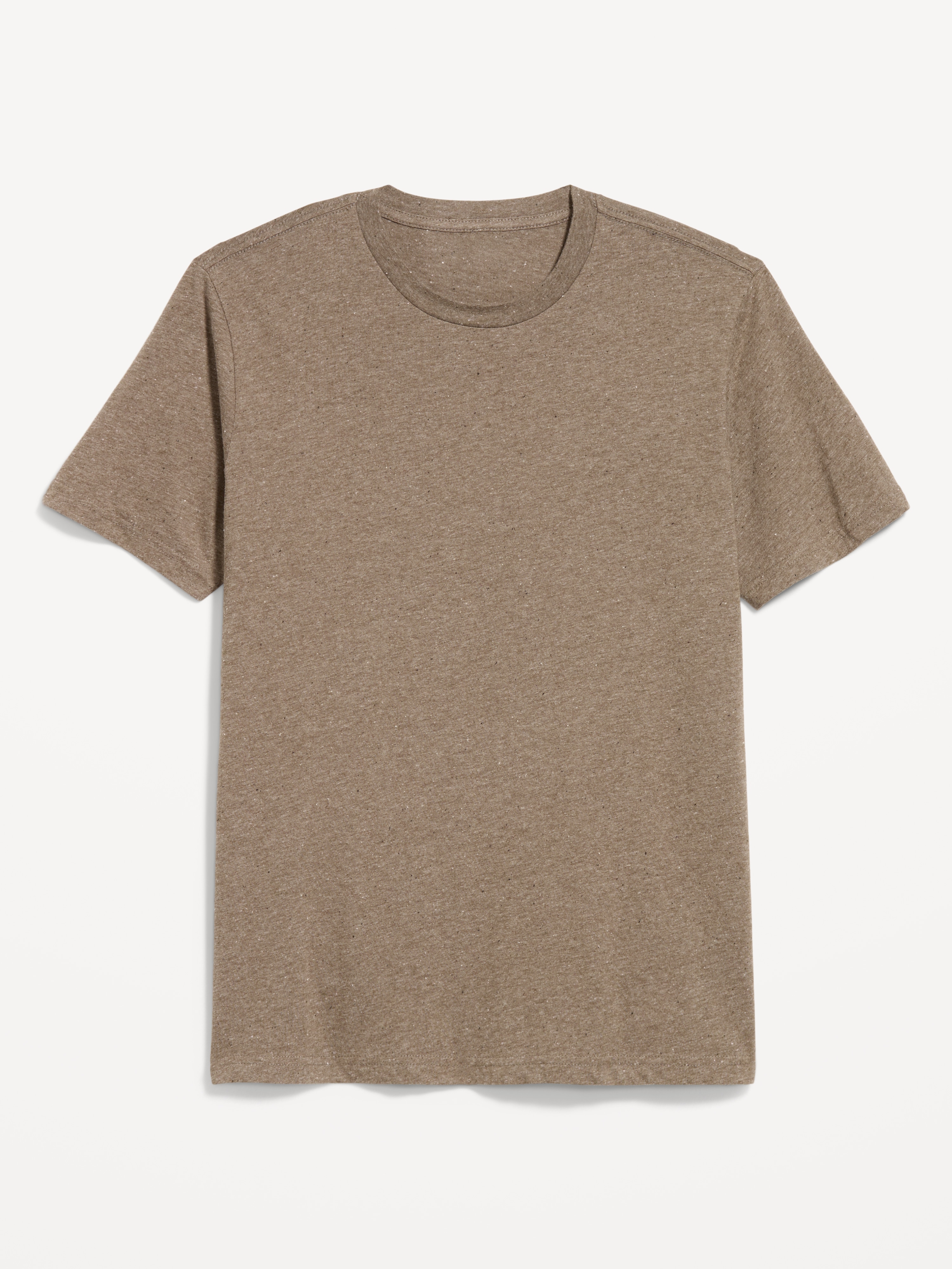 Soft-Washed Crew-Neck Short-Sleeve Tee - Medium Enzyme With Blast - 1