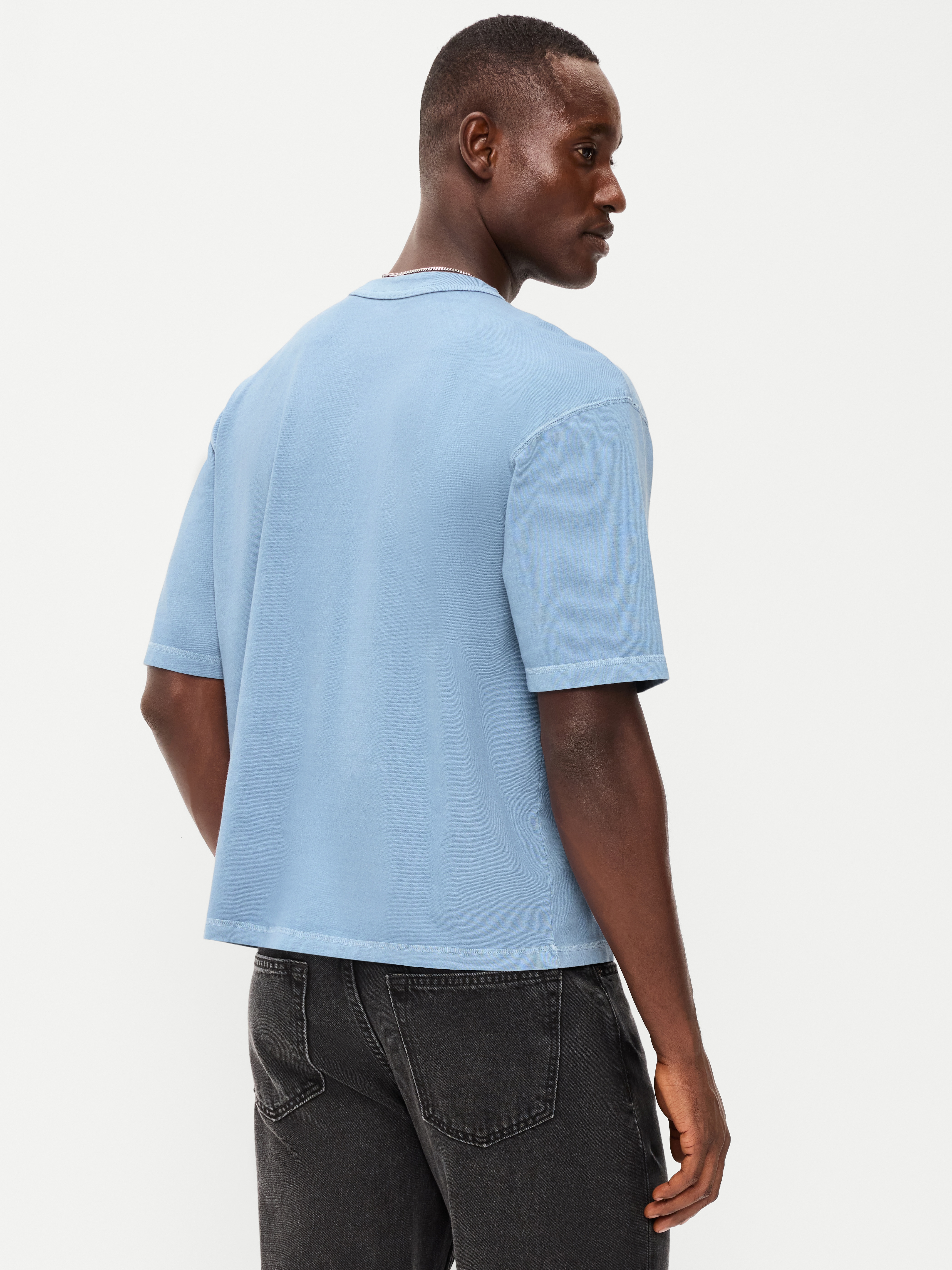 Garment-Dyed Heavyweight Cropped T-Shirt - Tomales Bay - 2