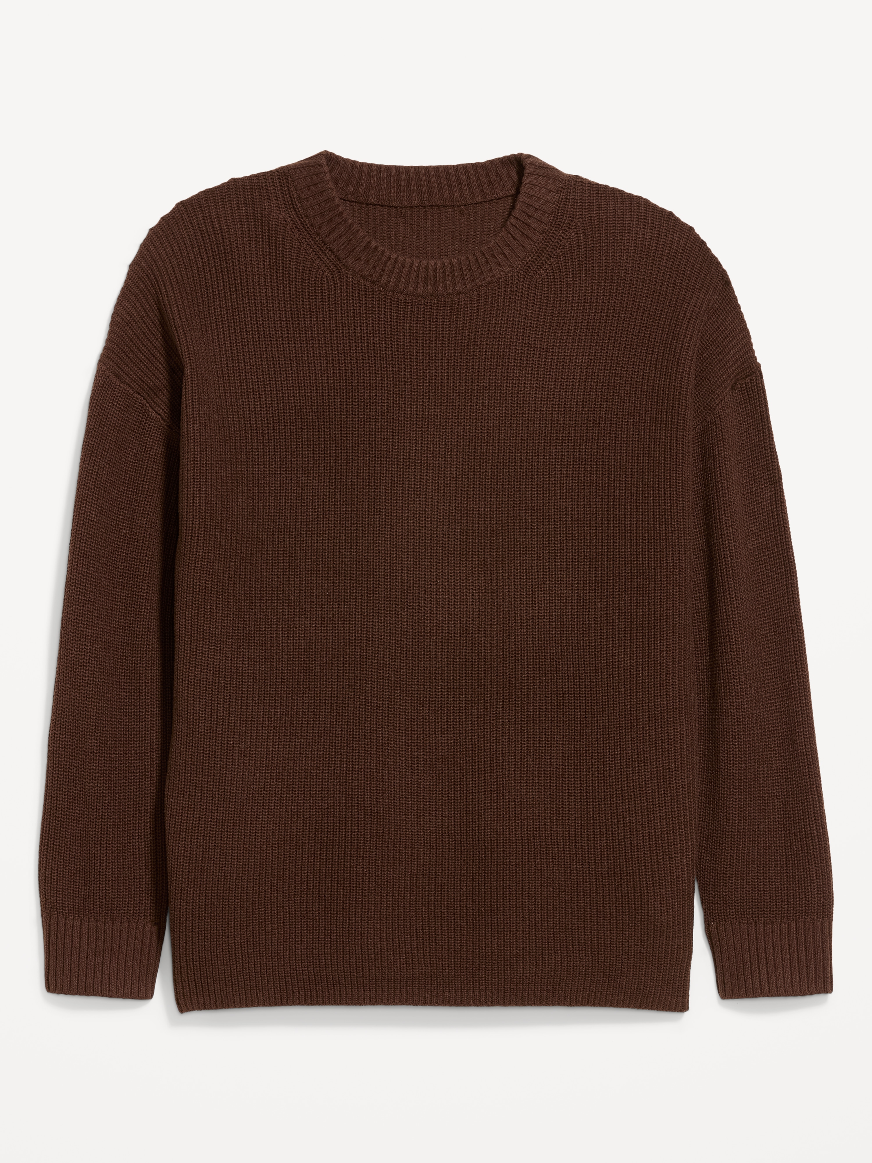 Seaside Cotton Shaker Oversized Tunic Sweater - Earthen - 4
