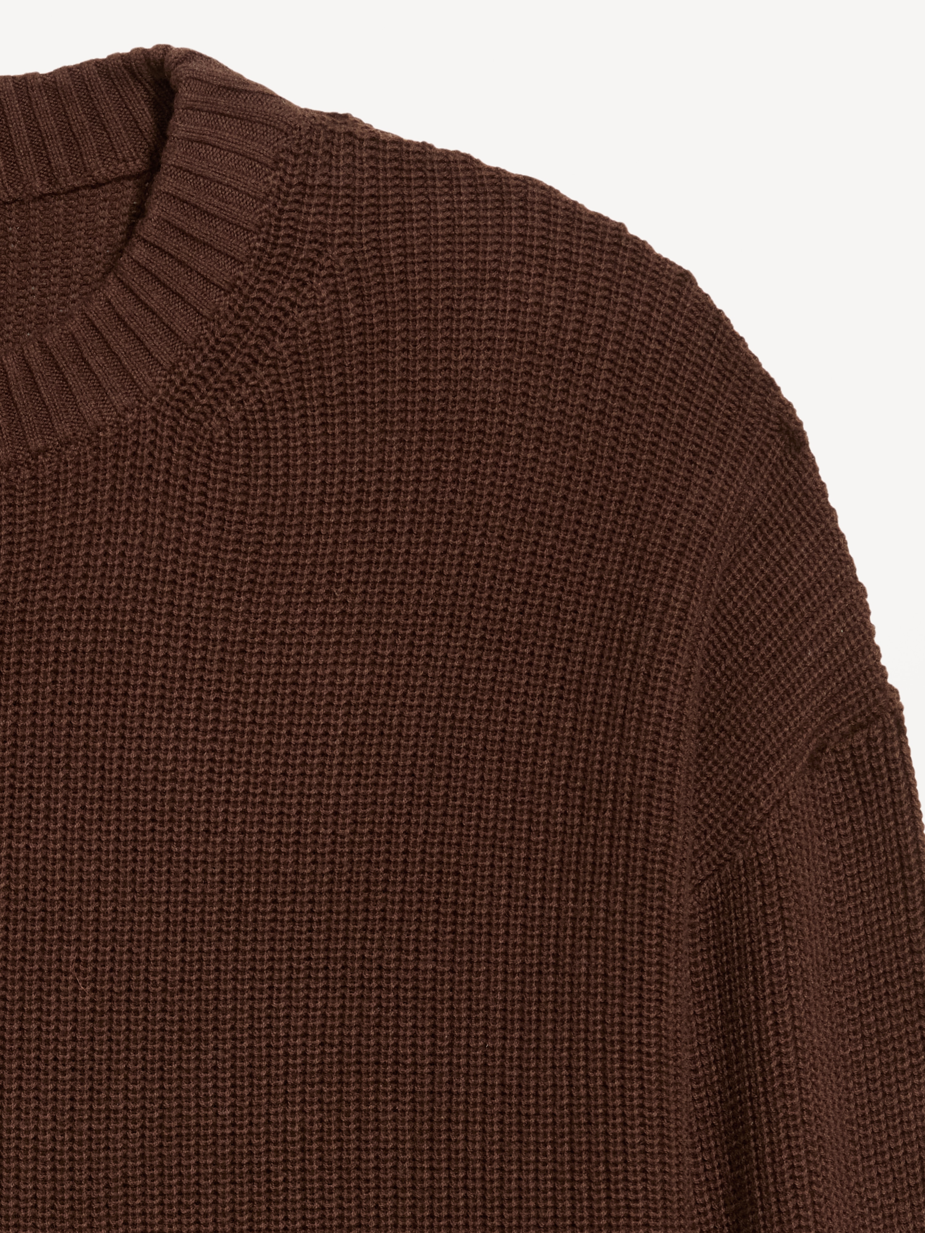 Seaside Cotton Shaker Oversized Tunic Sweater - Earthen - 5