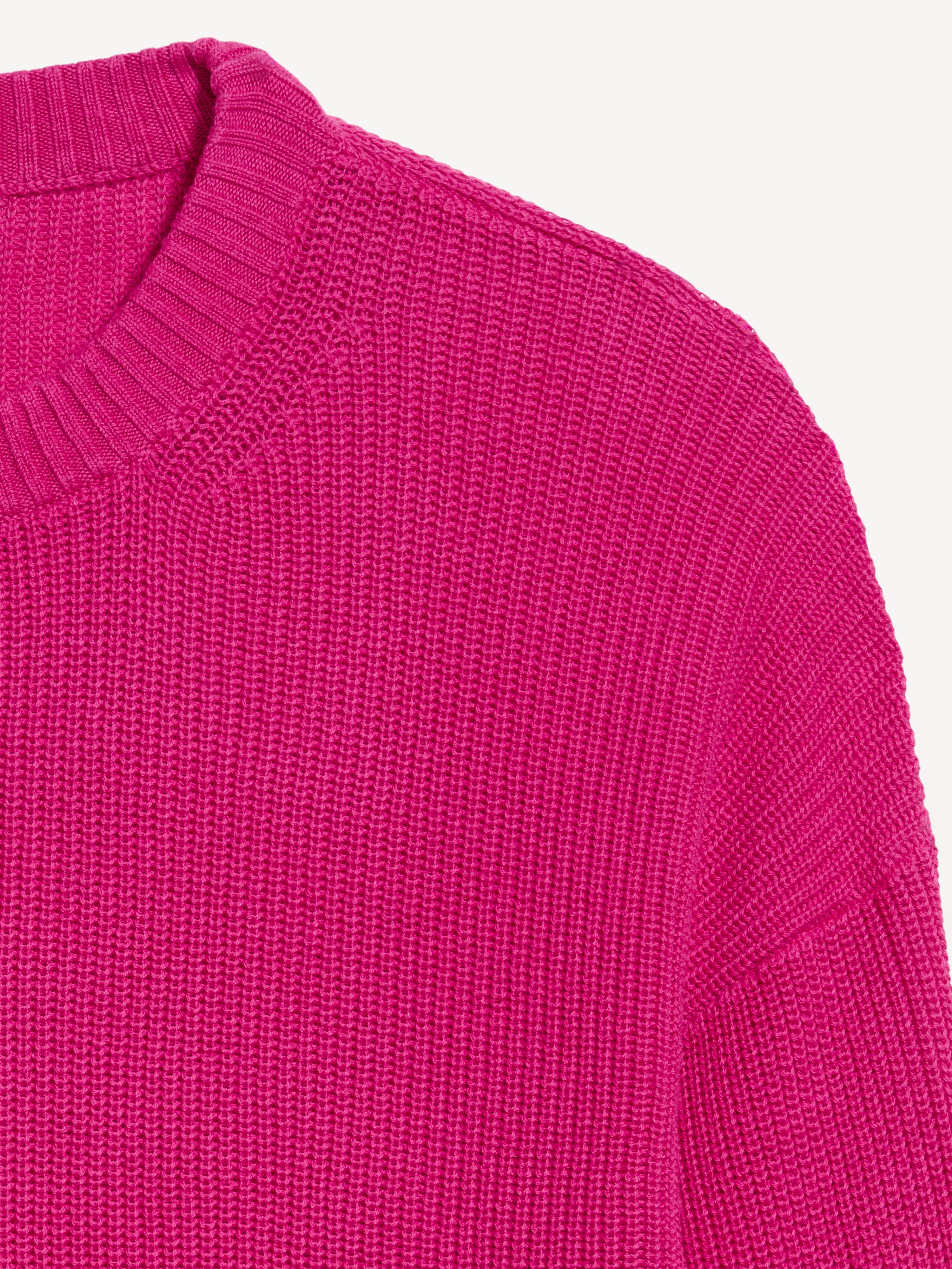 Seaside Cotton Shaker Oversized Tunic Sweater - Papyrus Flower - 5