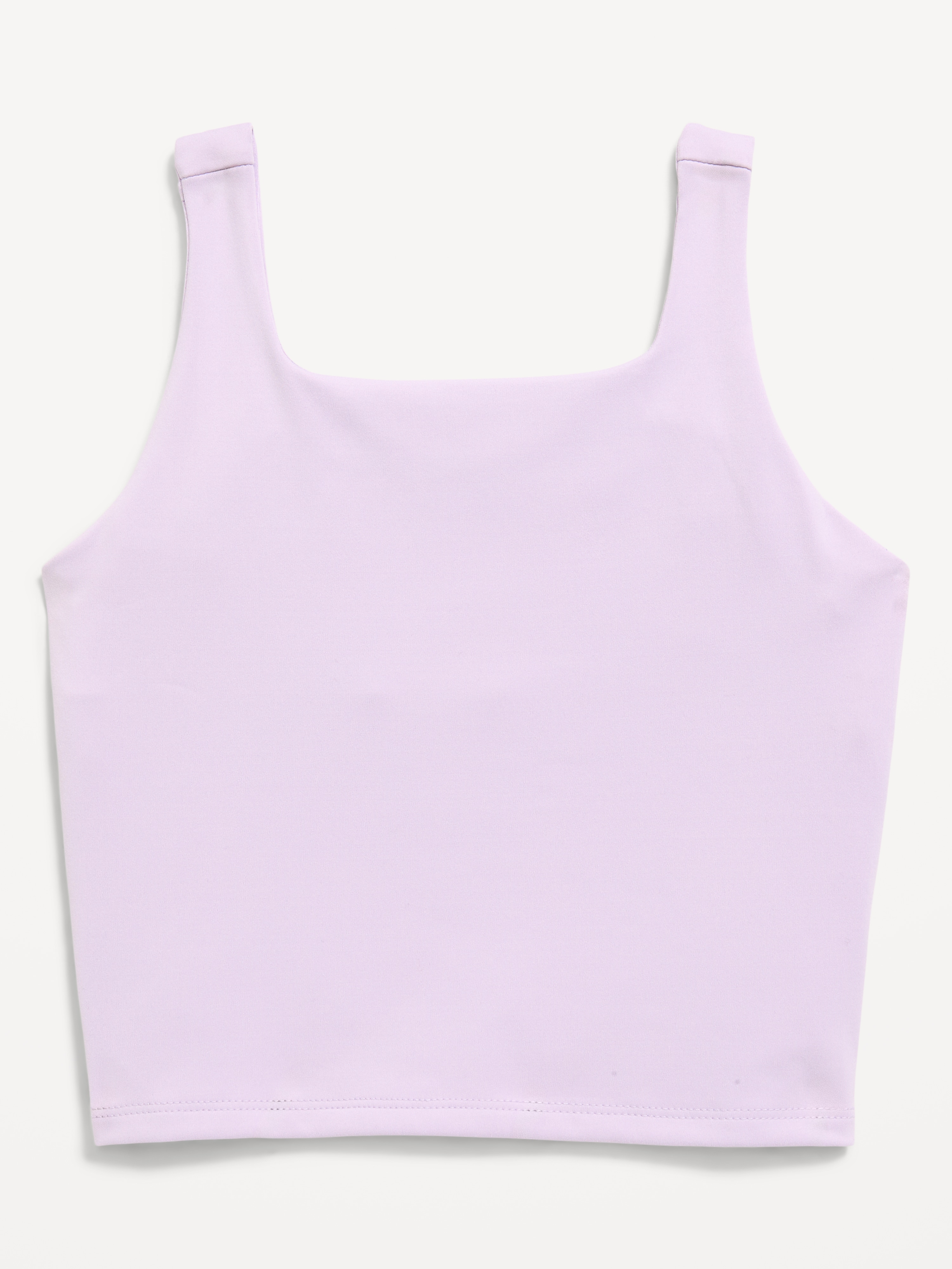StudioSmooth Longline Sports Bra for Girls - Dusky Lavender - 3