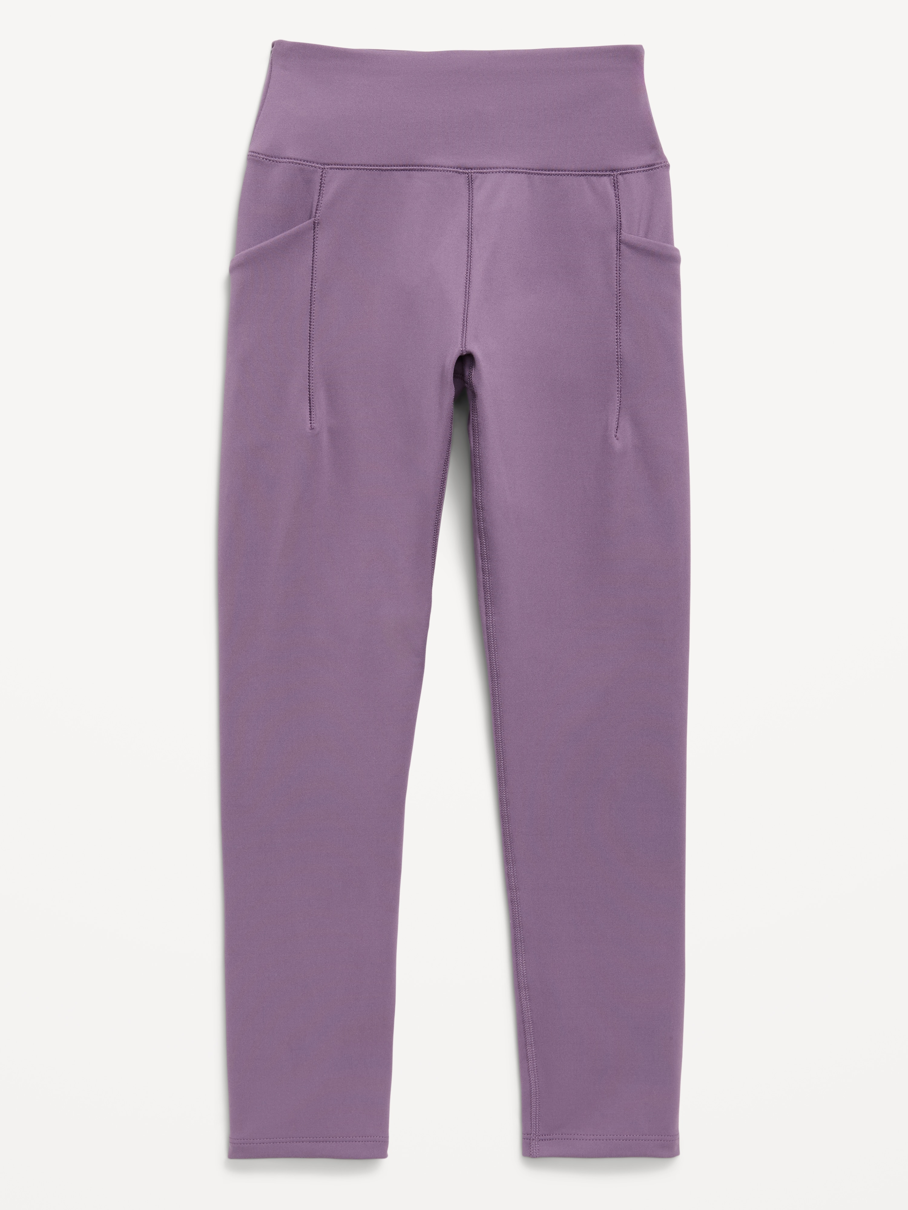 High-Waisted StudioSmooth 7/8 Leggings for Girls - Story Dust - 4
