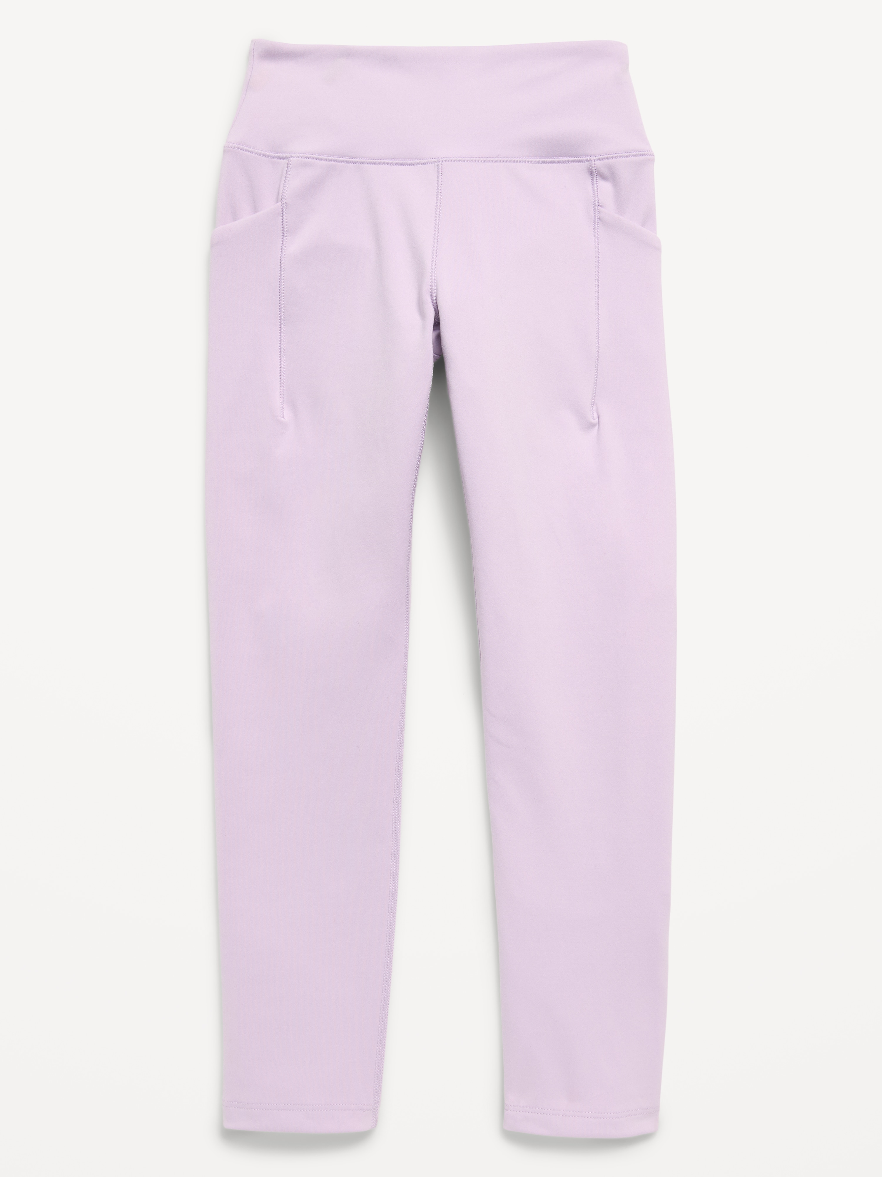 High-Waisted StudioSmooth 7/8 Leggings for Girls - Dusky Lavender - 1