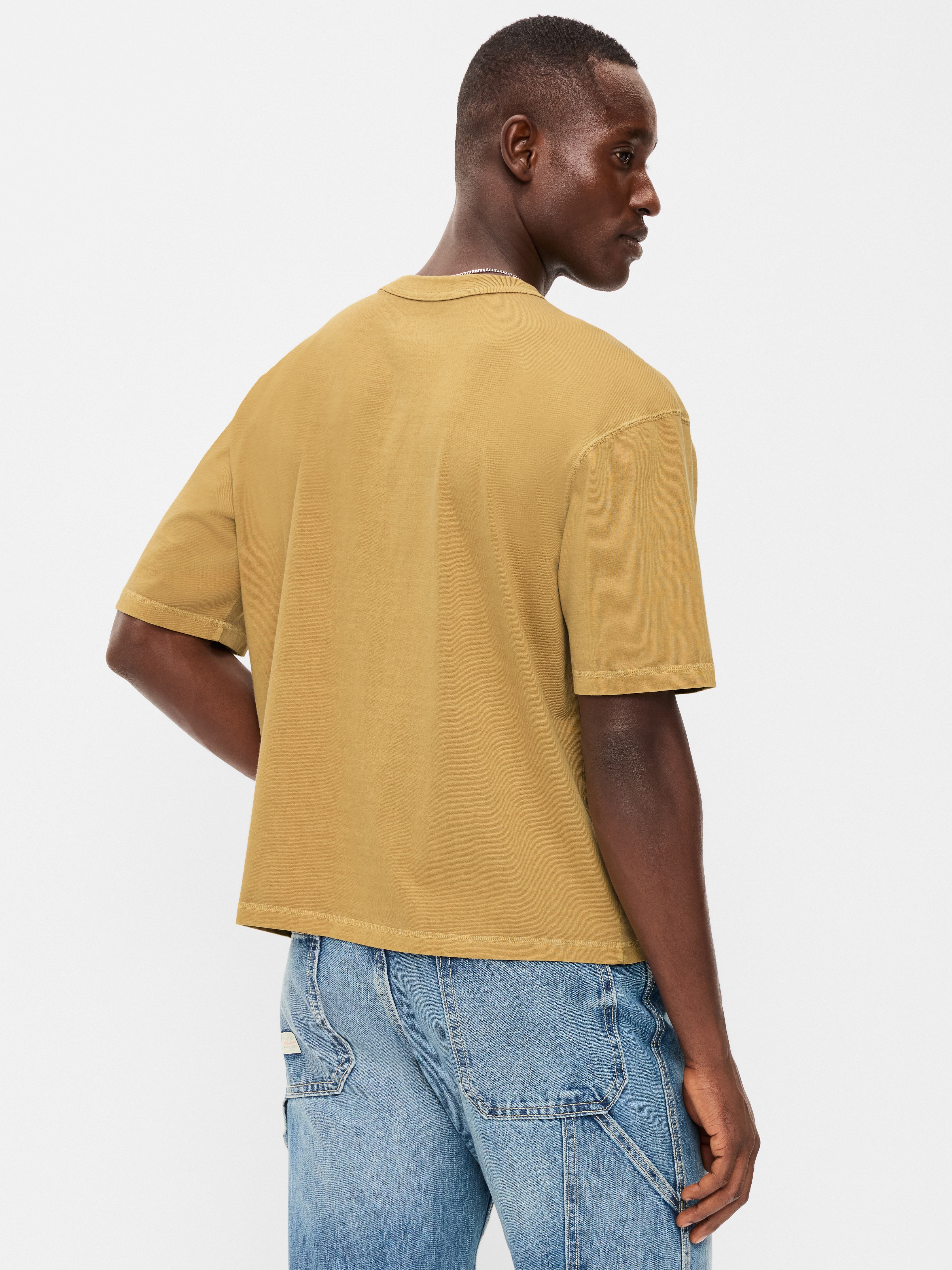 Garment-Dyed Heavyweight Cropped T-Shirt - Wetland Reed - 2
