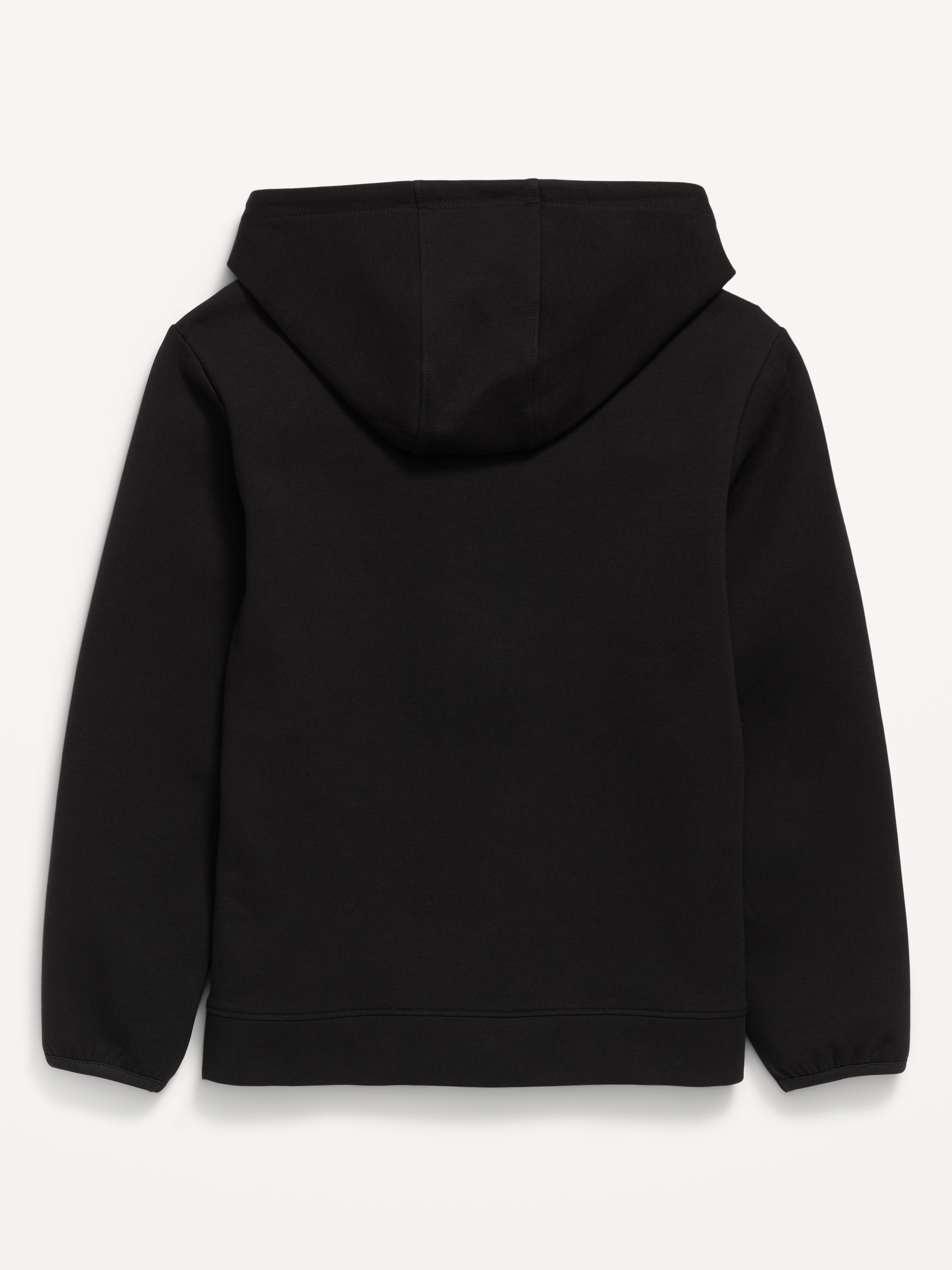 Dynamic Fleece Zip Hoodie for Boys - Black Jack - 2