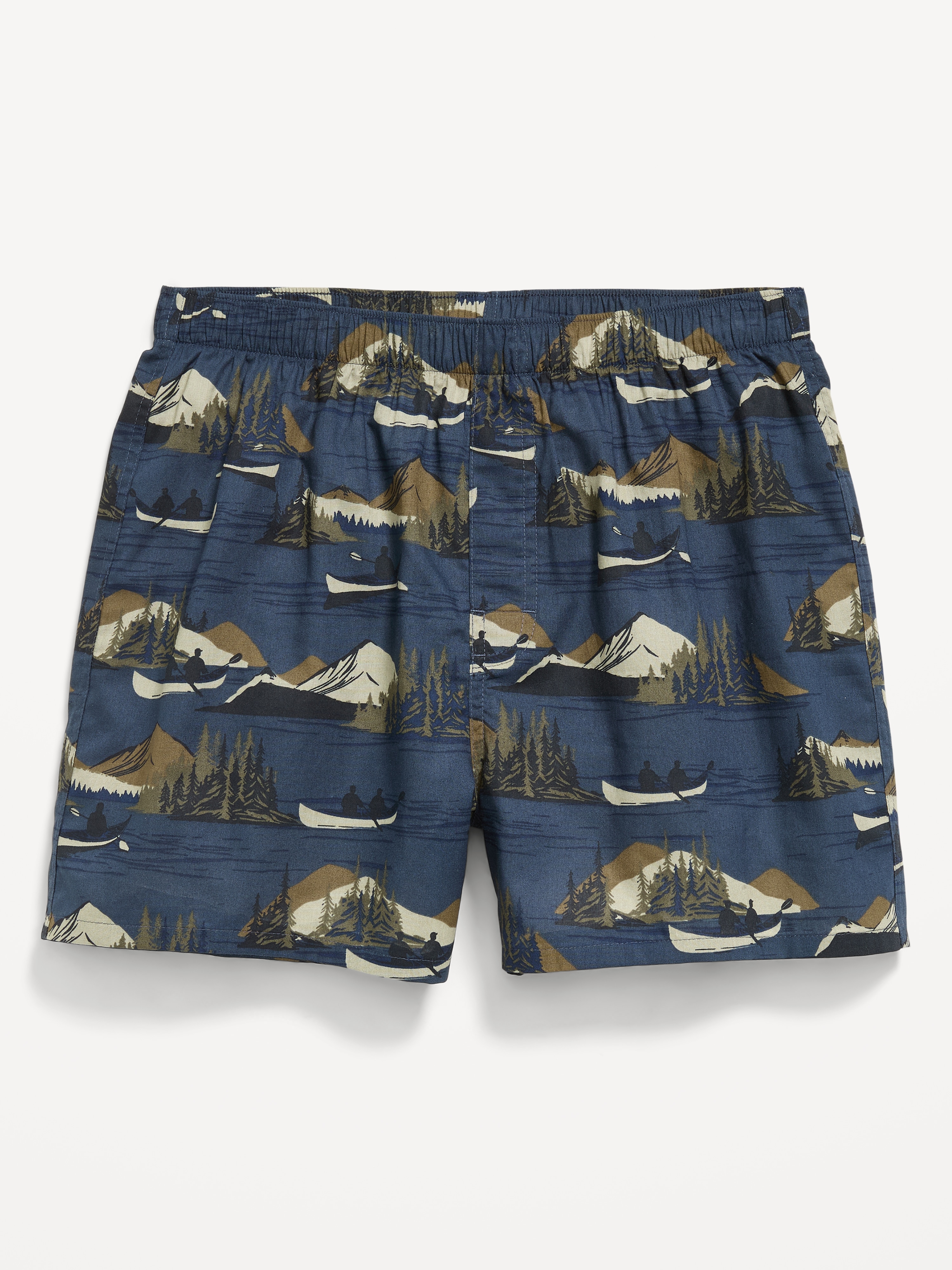 Soft-Washed Boxer Shorts -- 3.75-inch - Landscape - 1
