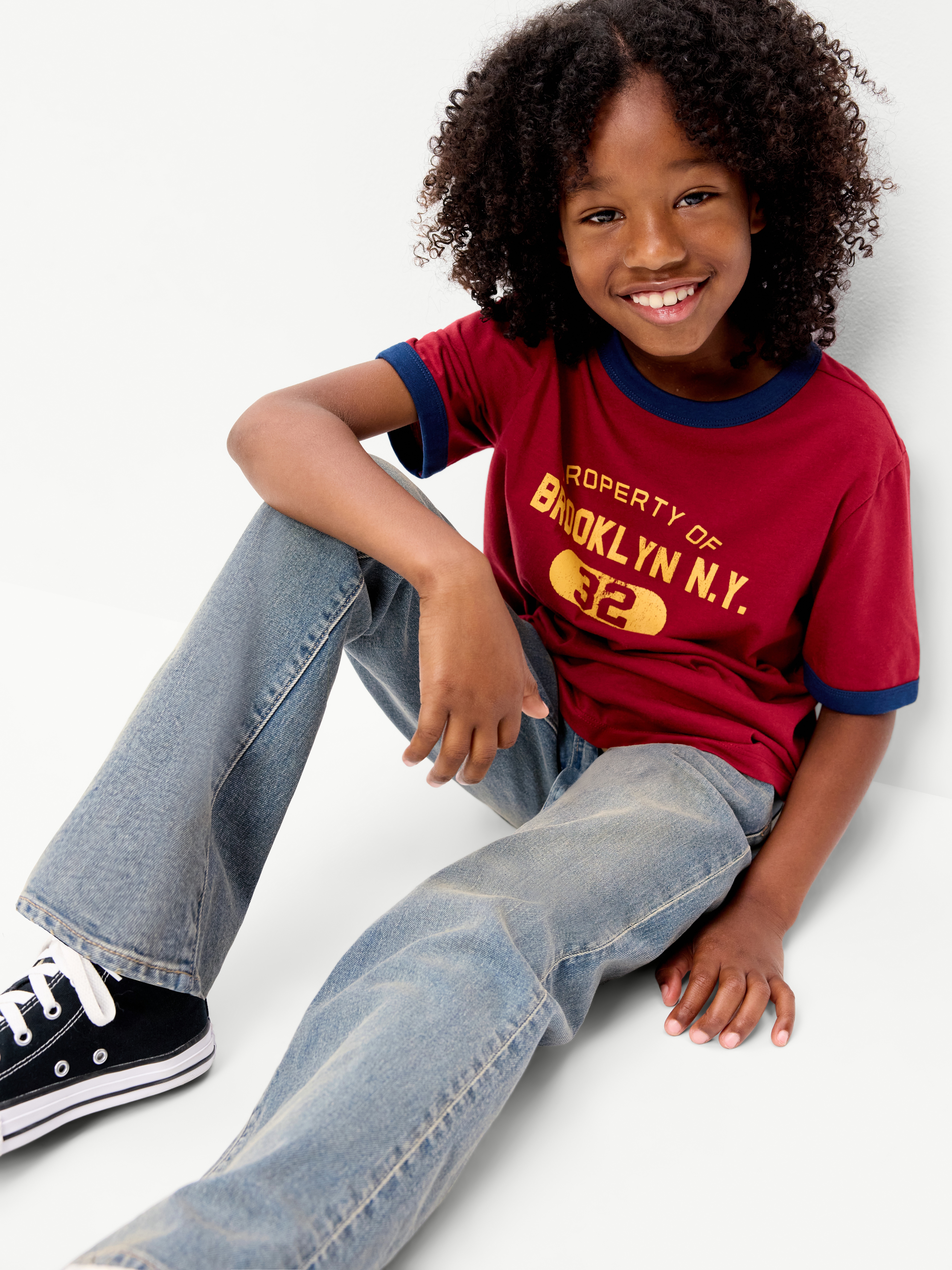 Built-In Flex Boot-Cut Jeans for Boys - Medium Wash - 3