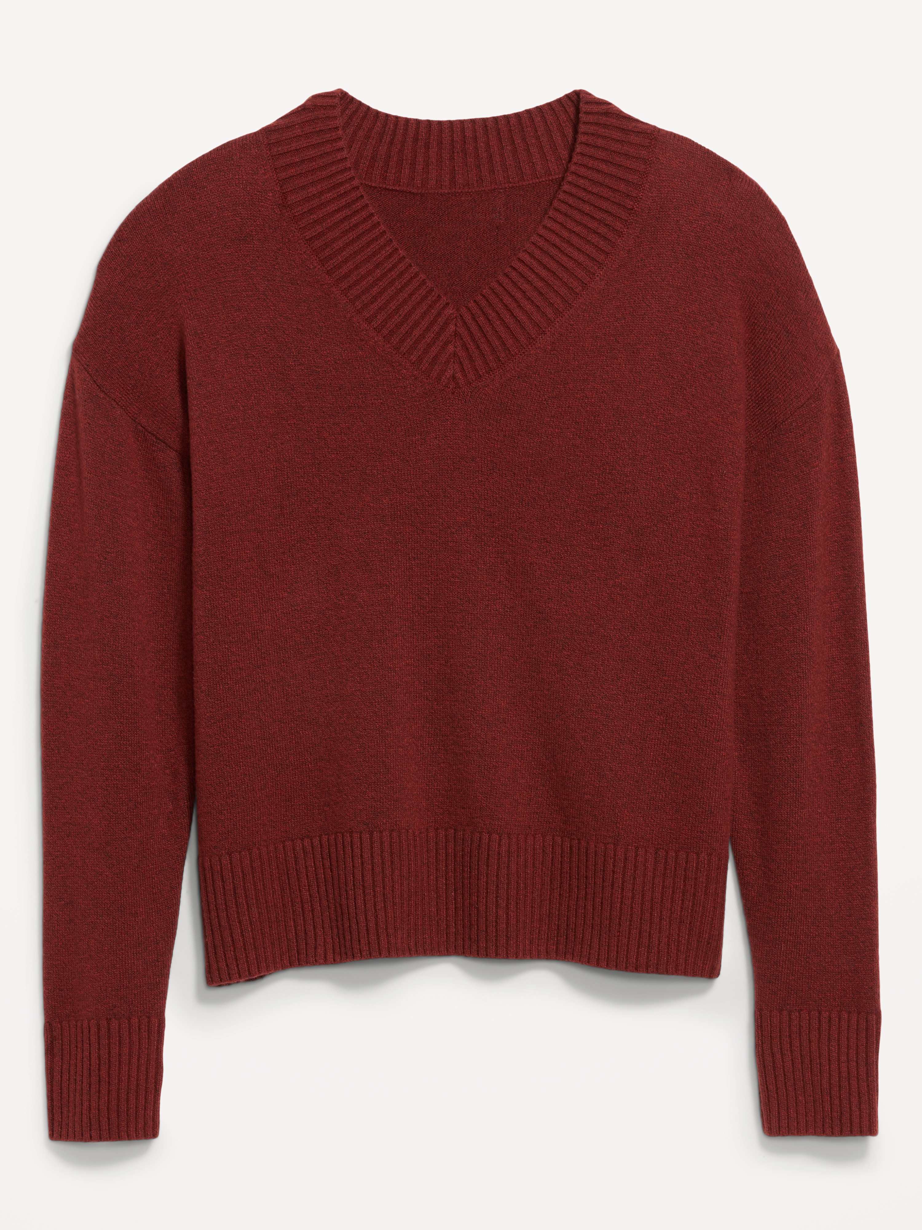 SoSoft V-Neck Sweater - Emberglow - 4