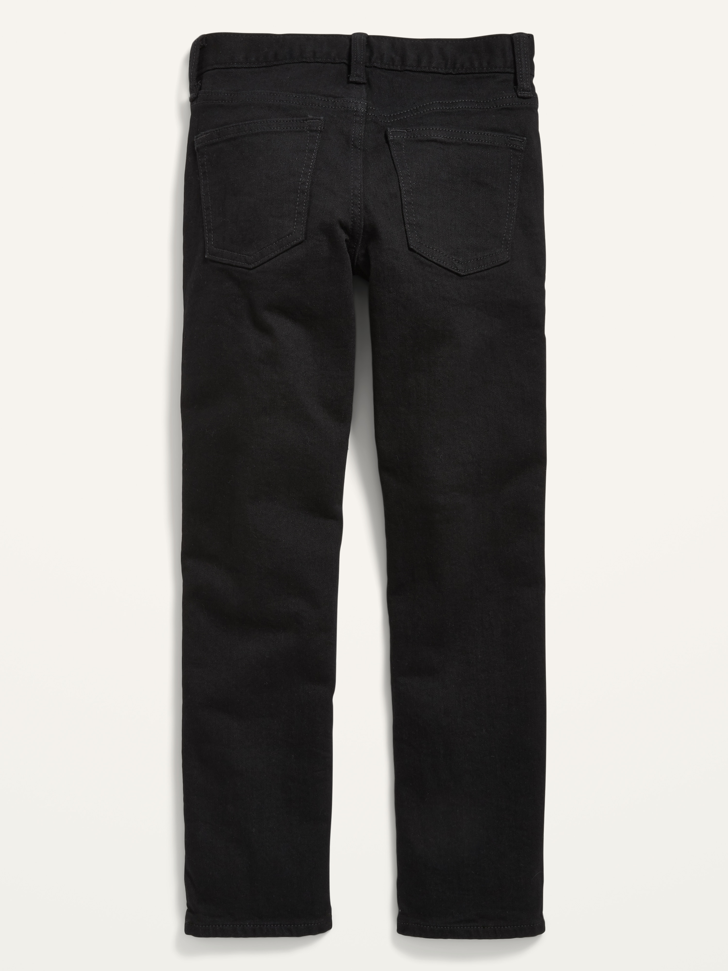 Skinny Built-In Flex Jeans for Boys - Black Rinse - 4