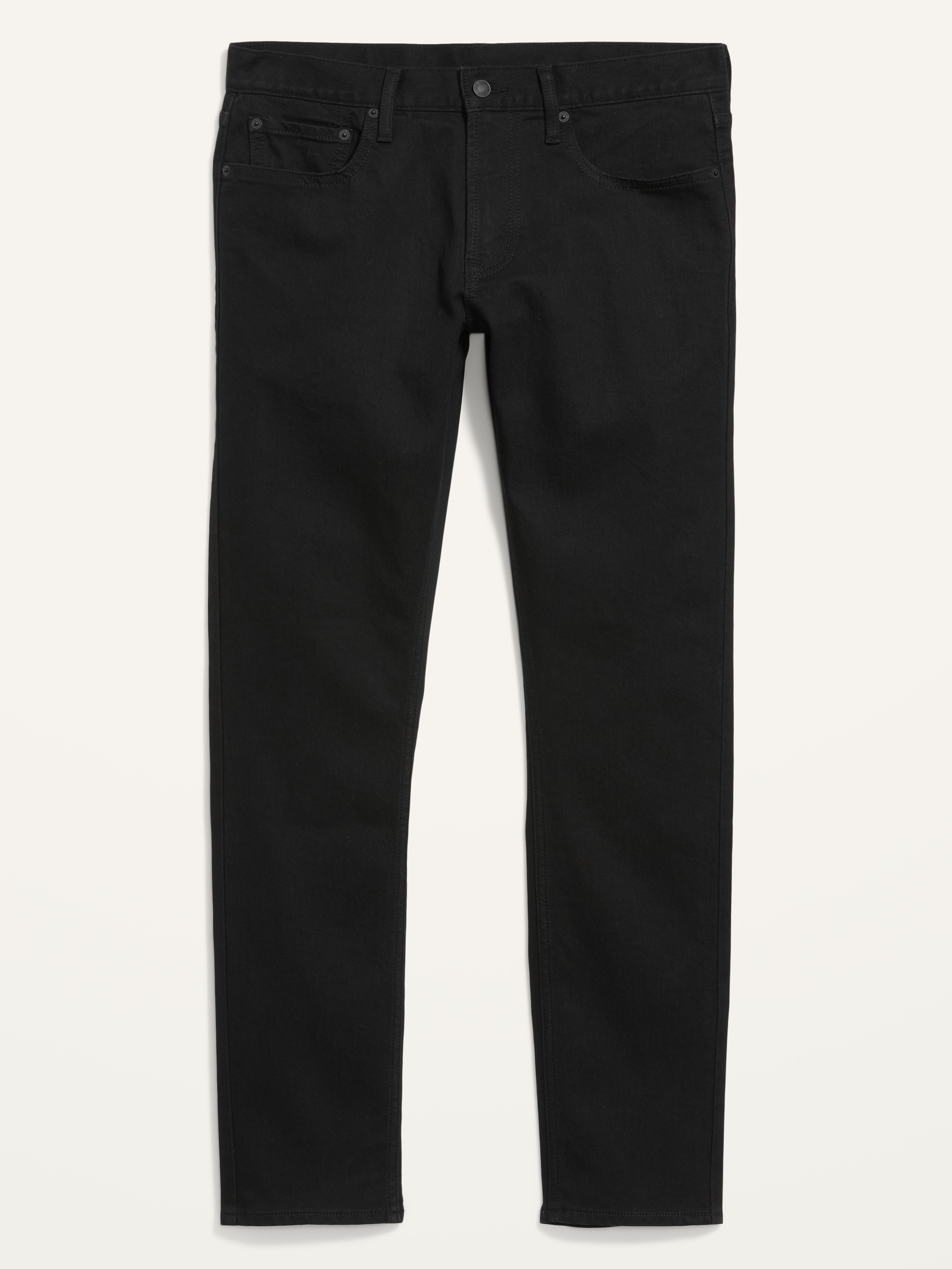 Skinny Built-In Flex Jeans - Black Rinse - 4