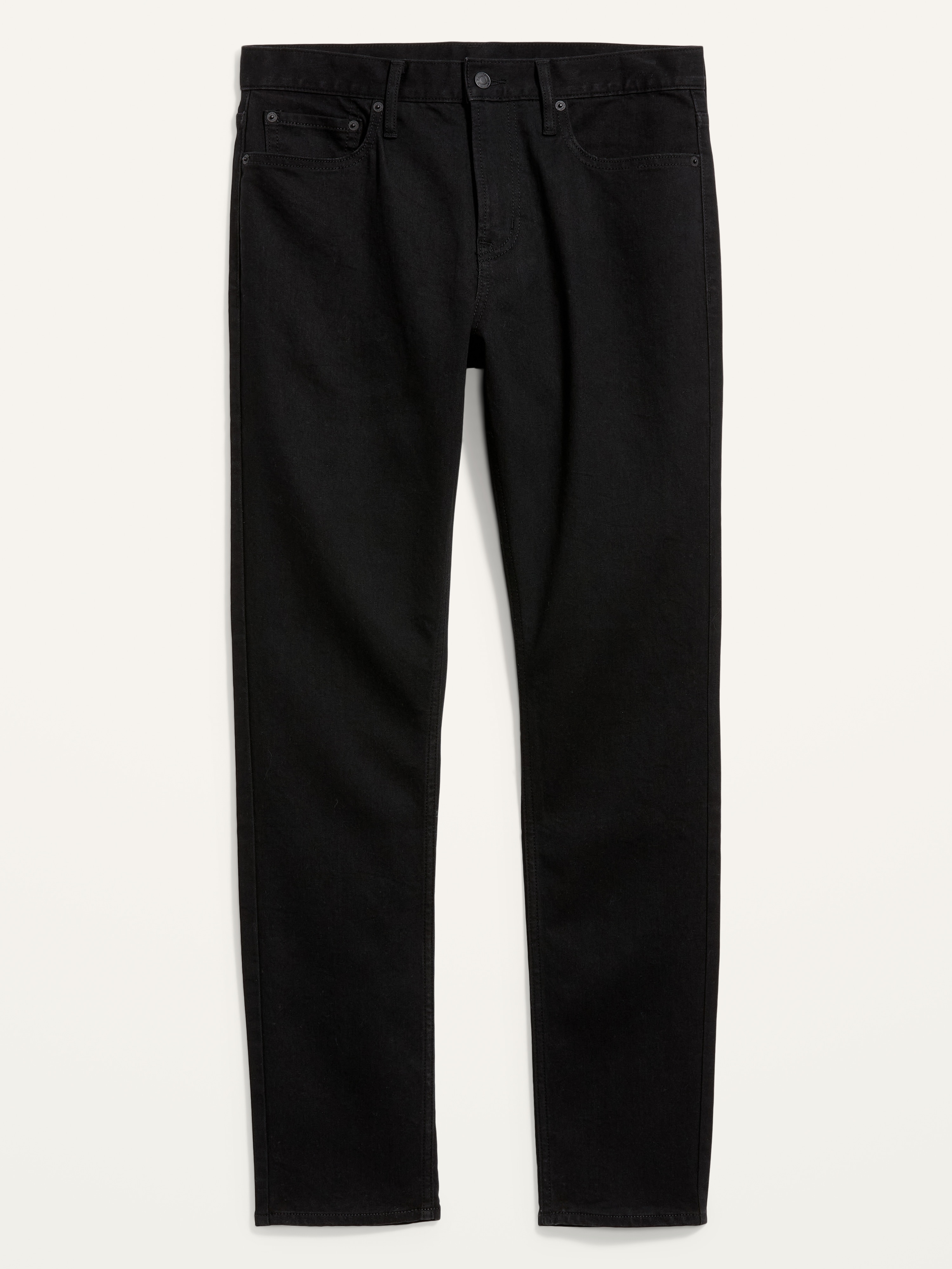Slim Built-In-Flex Jeans - Black Rinse - 4