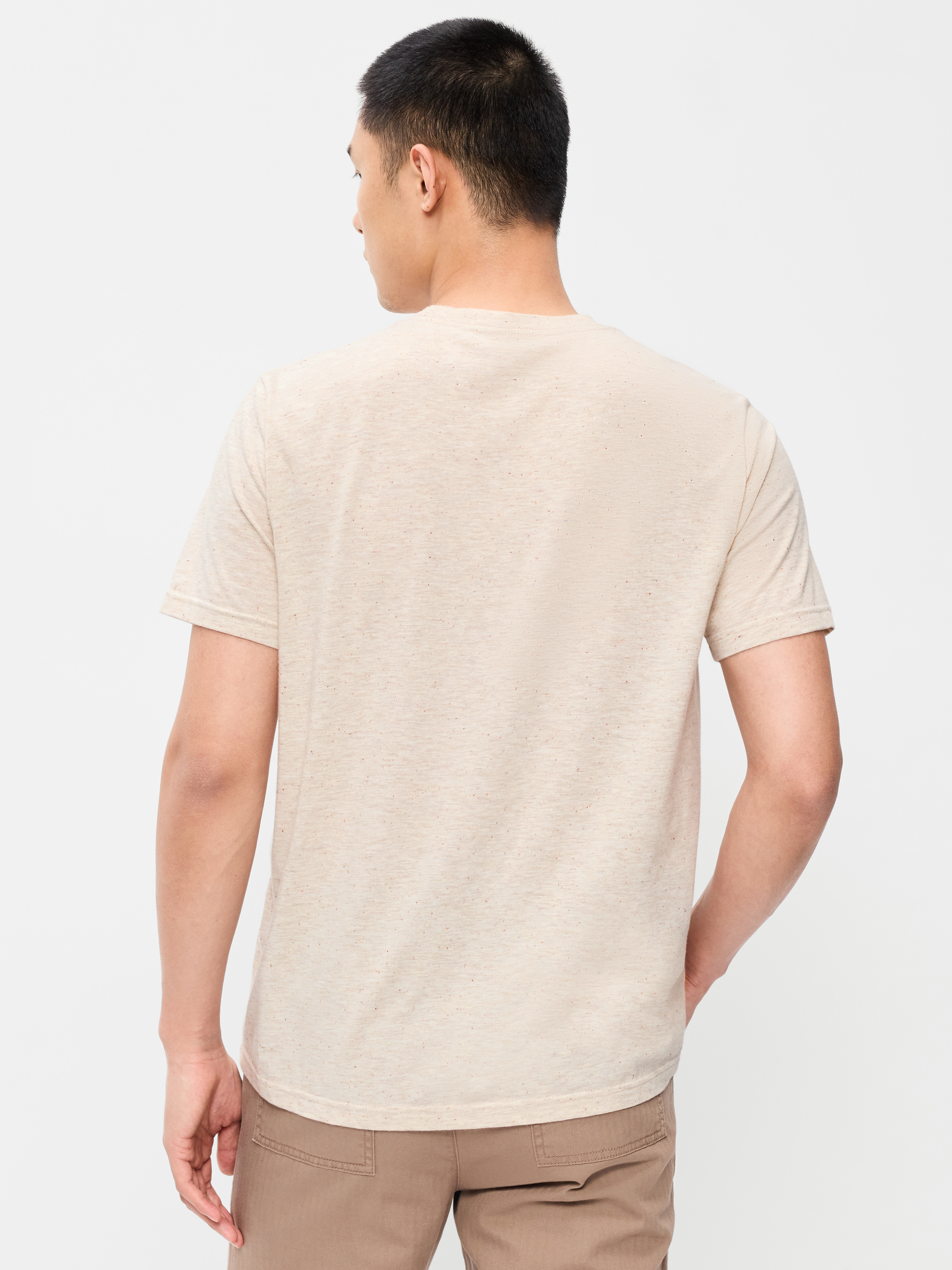 Soft-Washed Crew-Neck Short-Sleeve Tee - Light Enzyme - 2