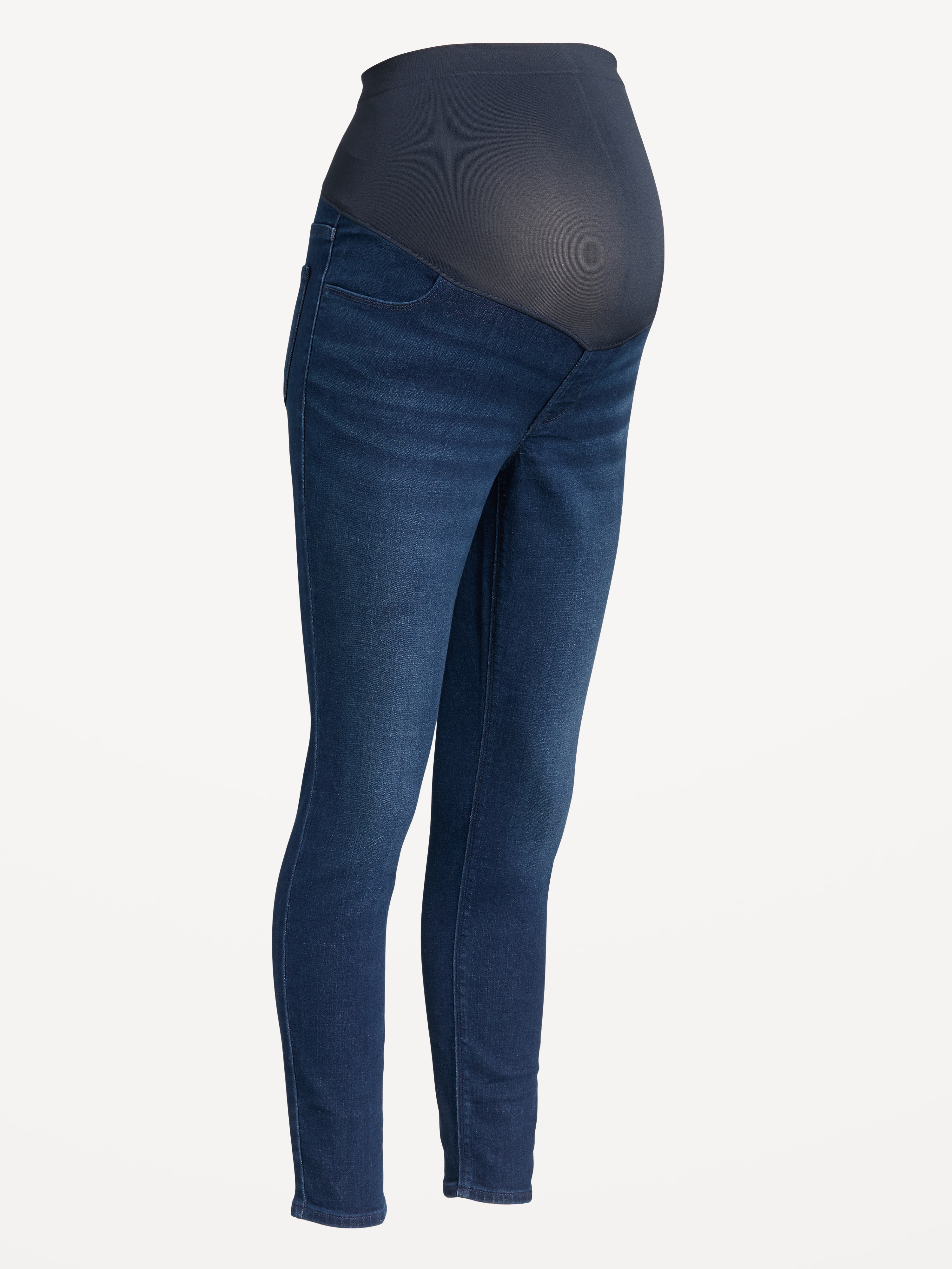 Maternity Full-Panel Wow Skinny Jeans - River - 2