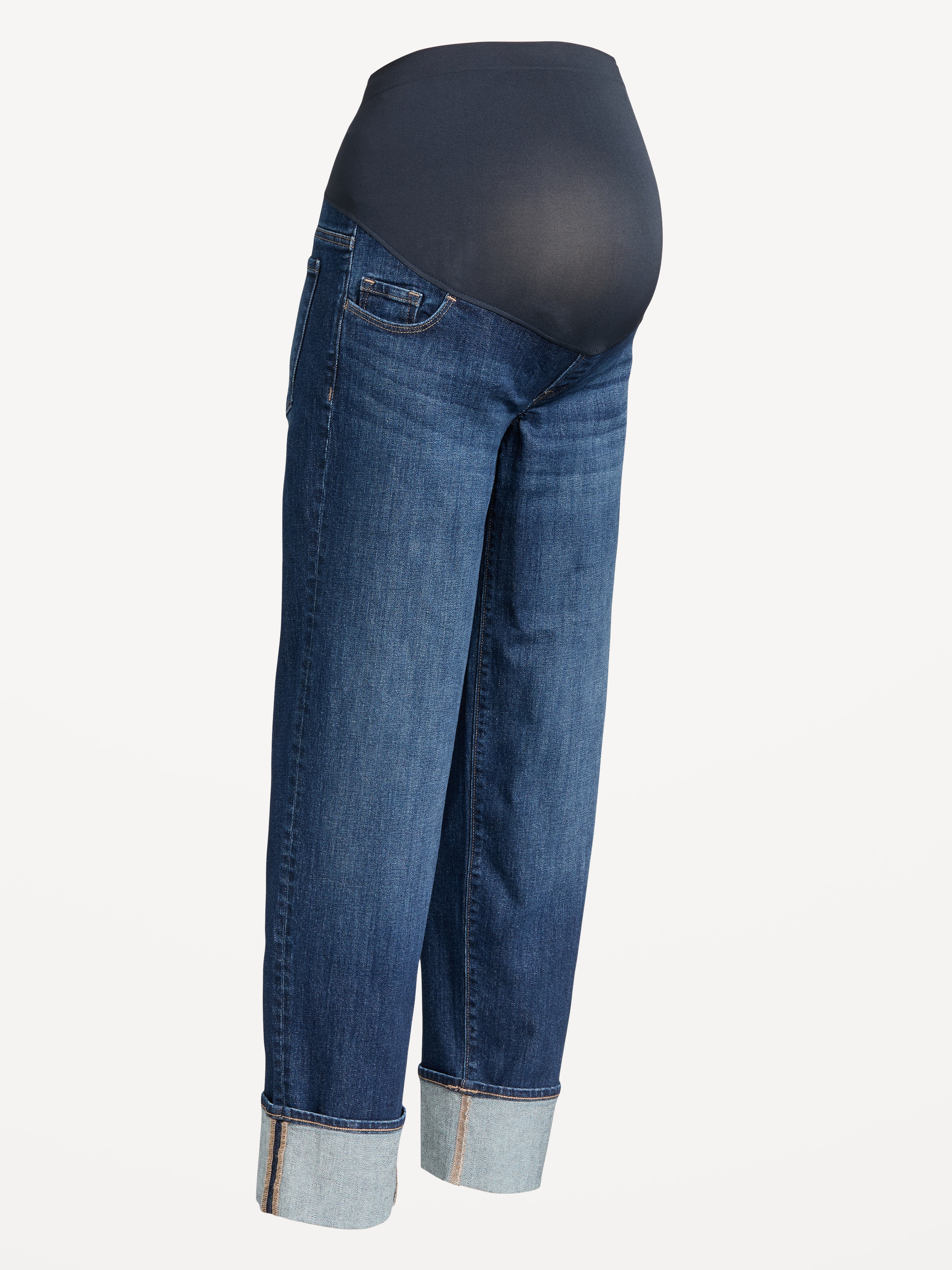 Maternity Full-Panel OG Loose Jeans - Johnnie Mae - 2