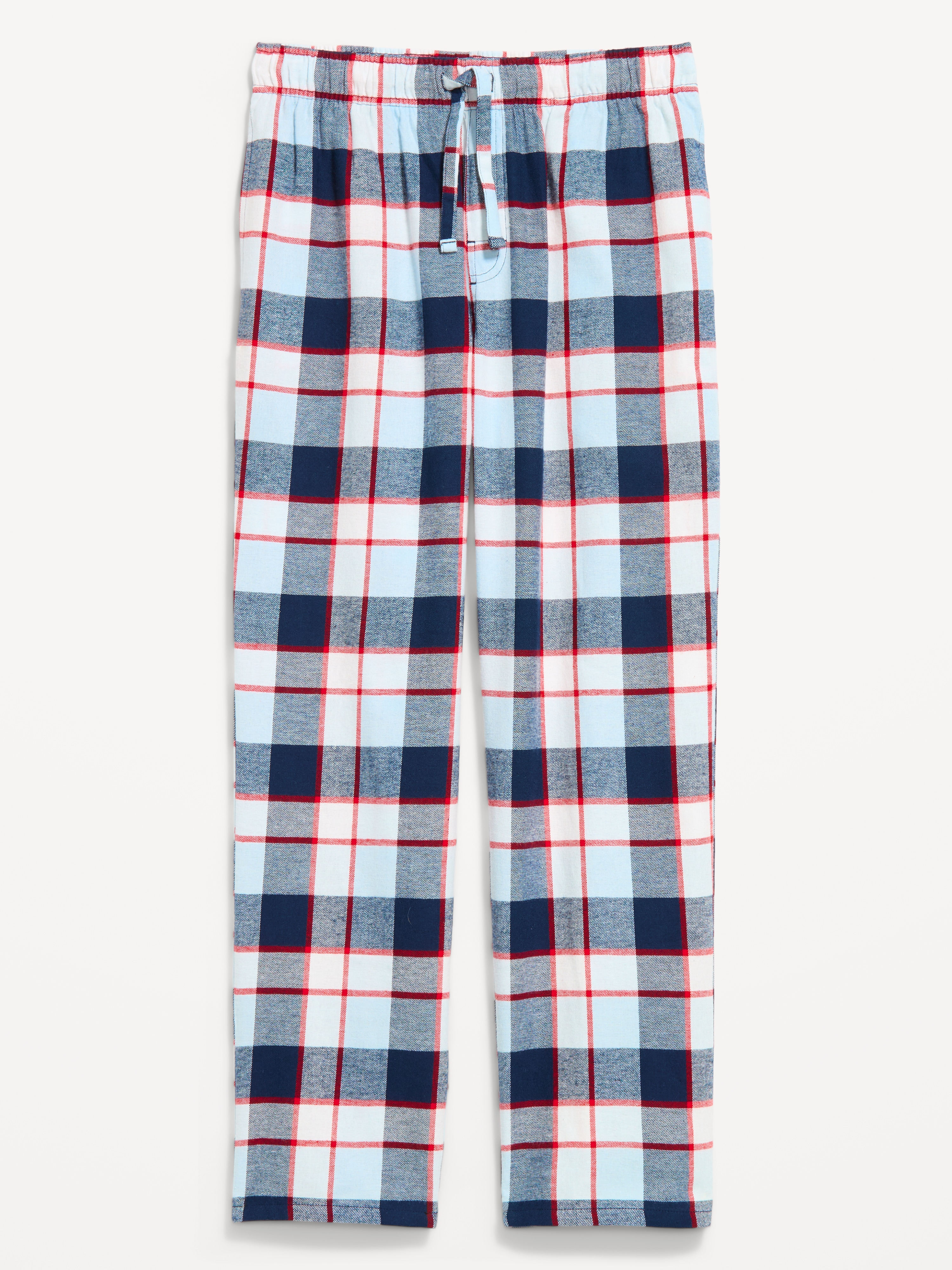 Flannel Pajama Pants - Red/White/Blue - 4