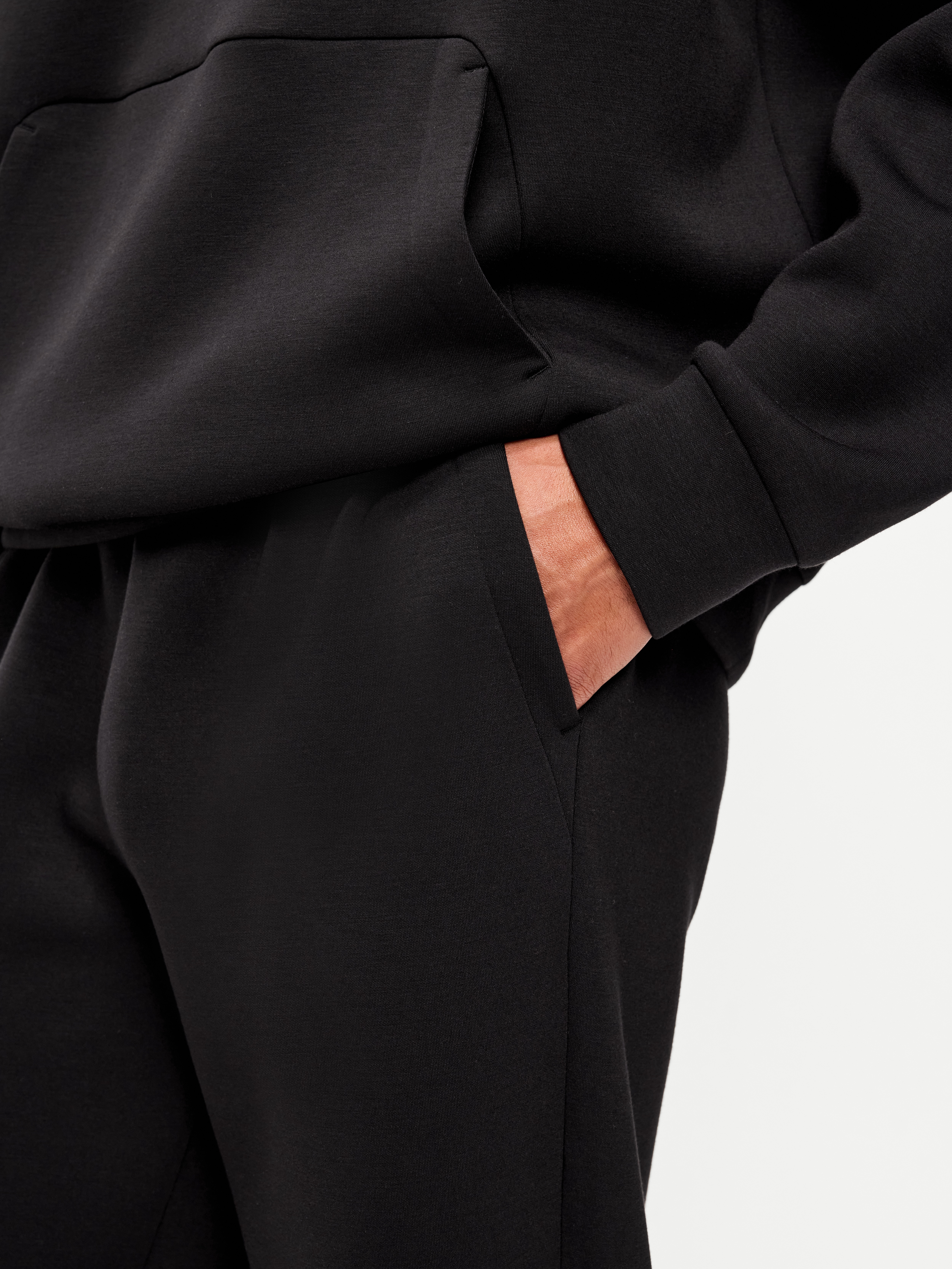 Bounce Fleece Baggy Jogger Sweatpants - Black Jack - 4