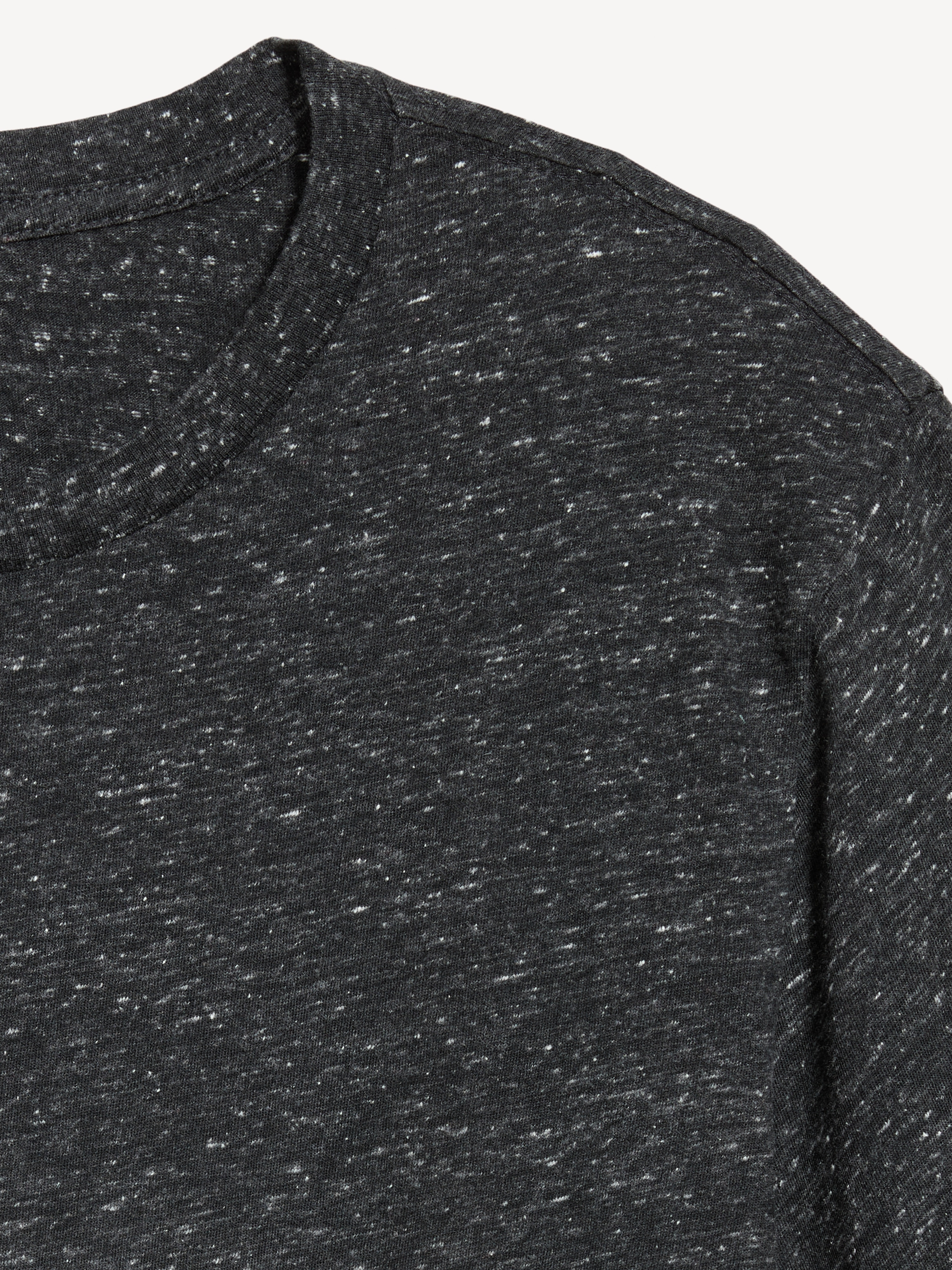 Soft-Washed Crew-Neck Short-Sleeve Tee - Black Jack Destroy - 4