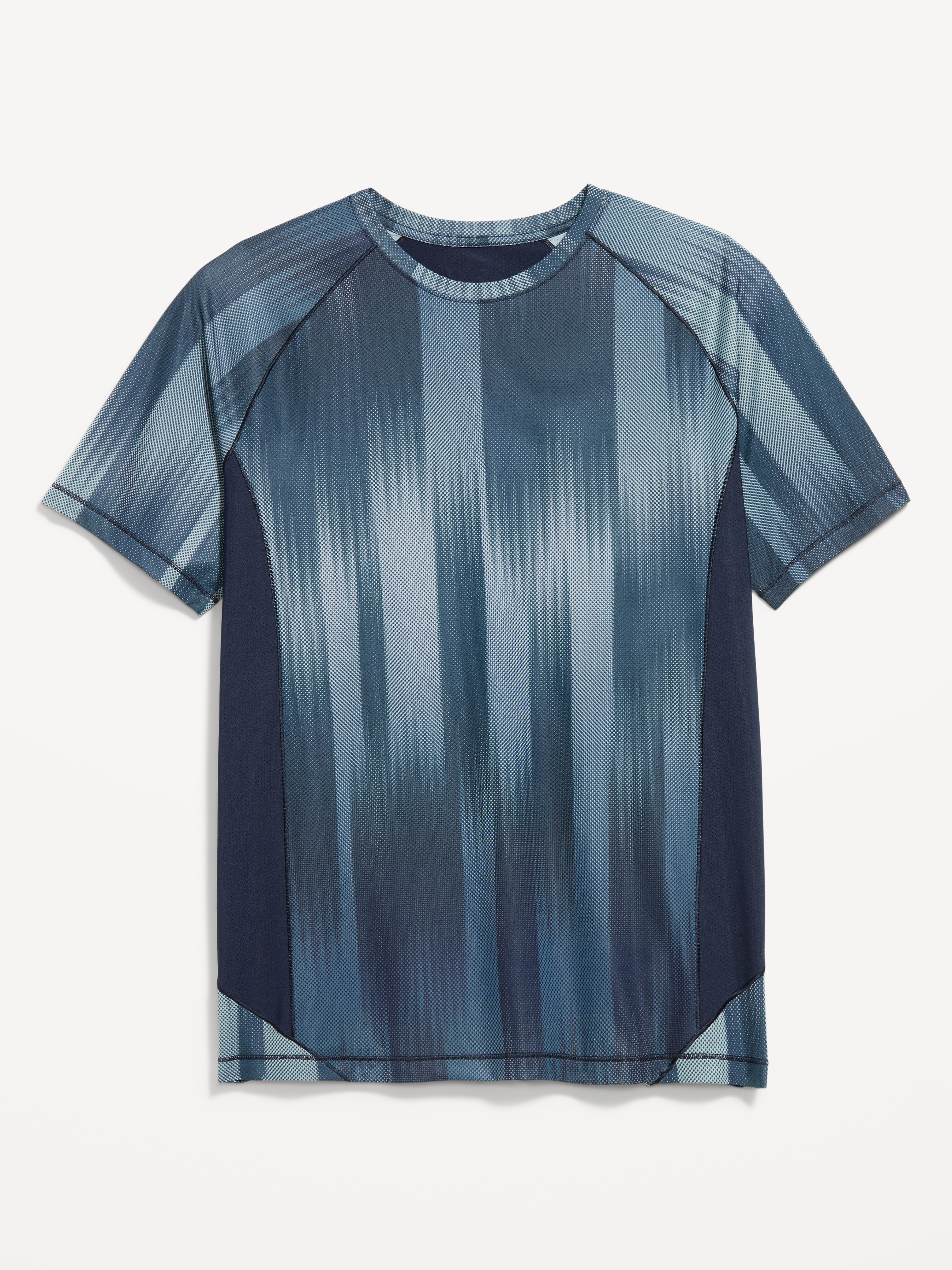 Slim Fit Performance Vent T-Shirt - Wintry Waters - 4