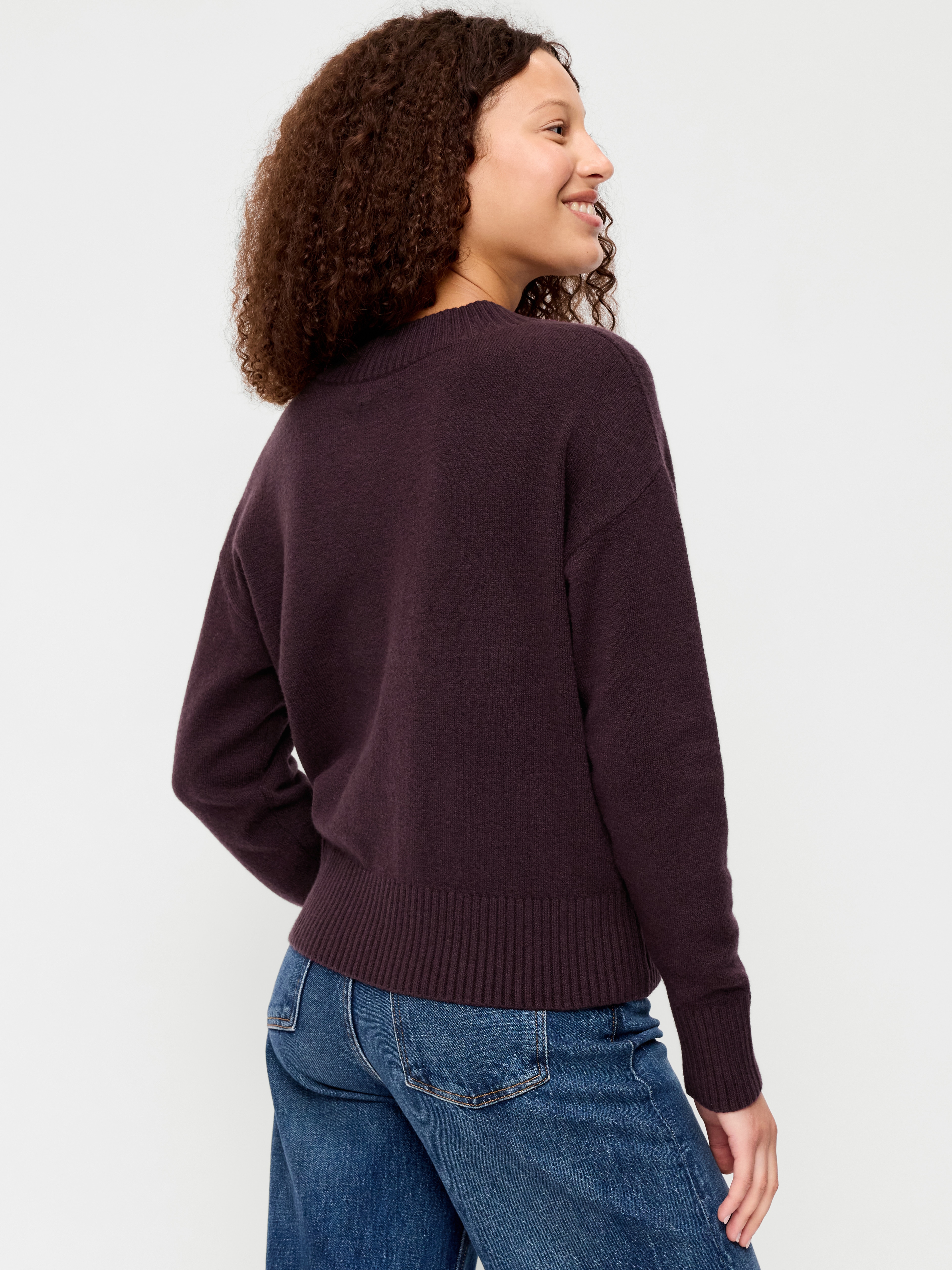 SoSoft V-Neck Sweater - Veil my Night - 2