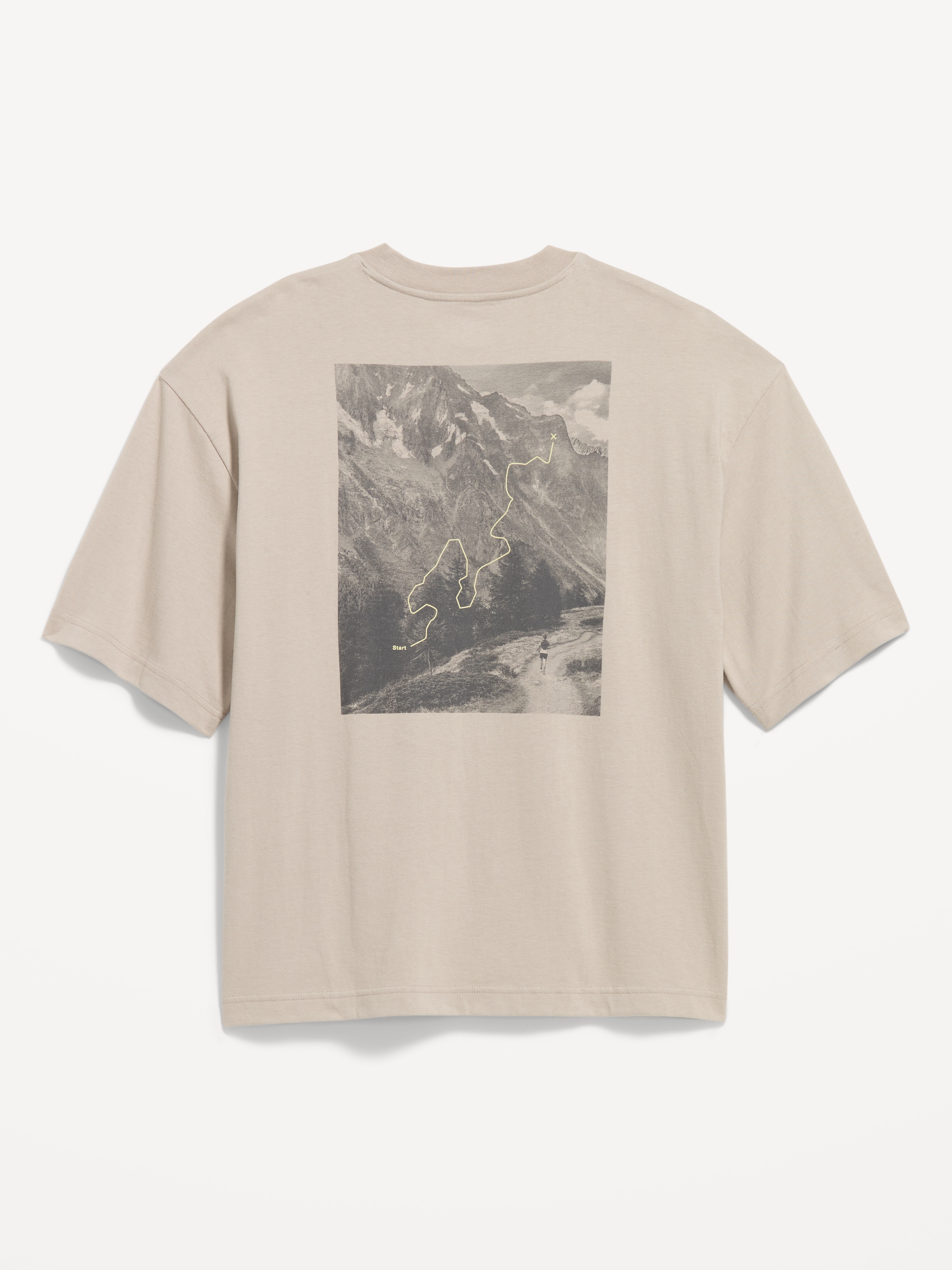 Lived-In Pro Short-Sleeve Graphic T-Shirt - Hemisphere - 5