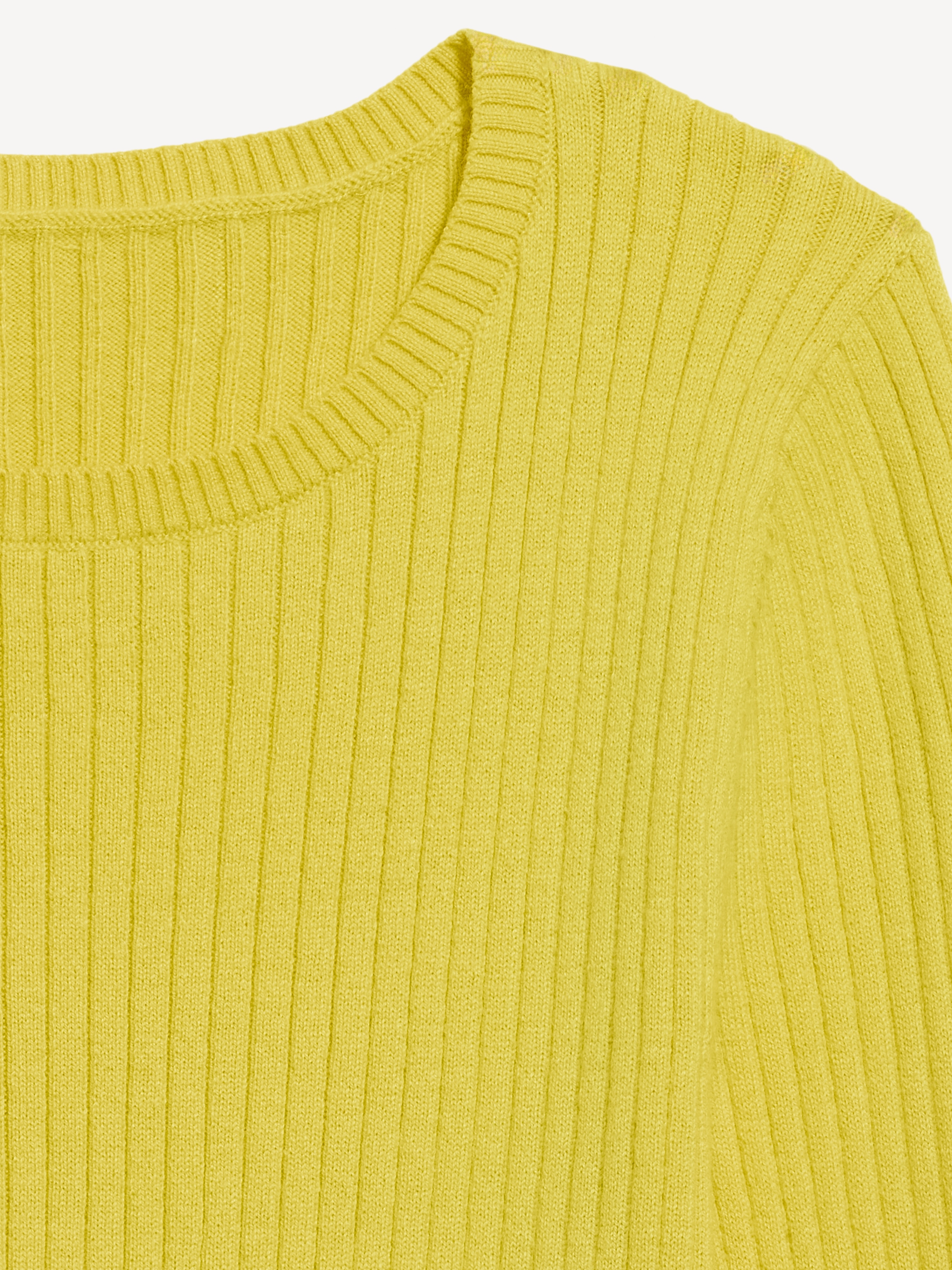SoSoft Lite Crew-Neck Long-Sleeve Ribbed Sweater - Golden Glow - 5
