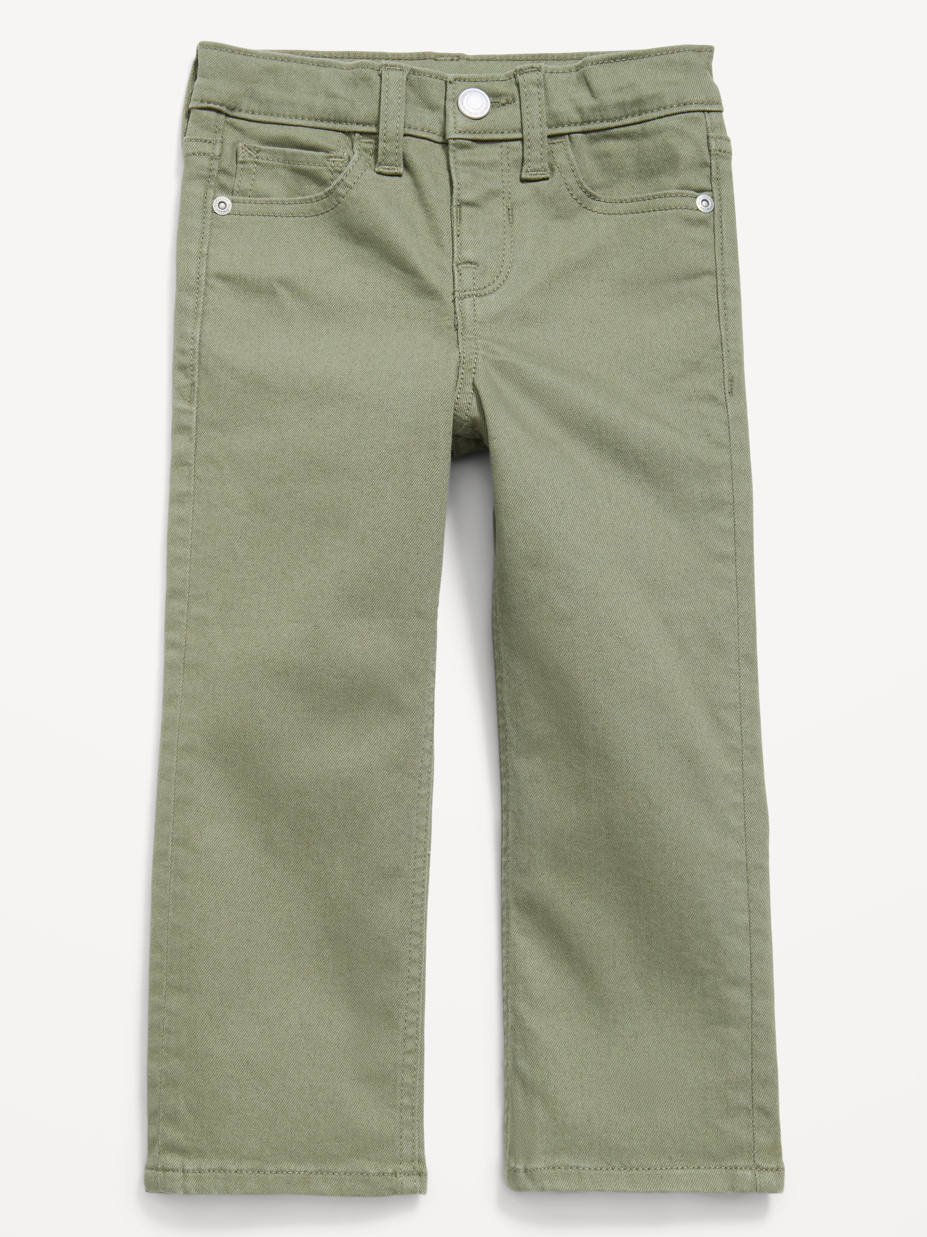 Straight-Leg Built-In Flex Jeans for Toddler Boys - Dill Caper - 1