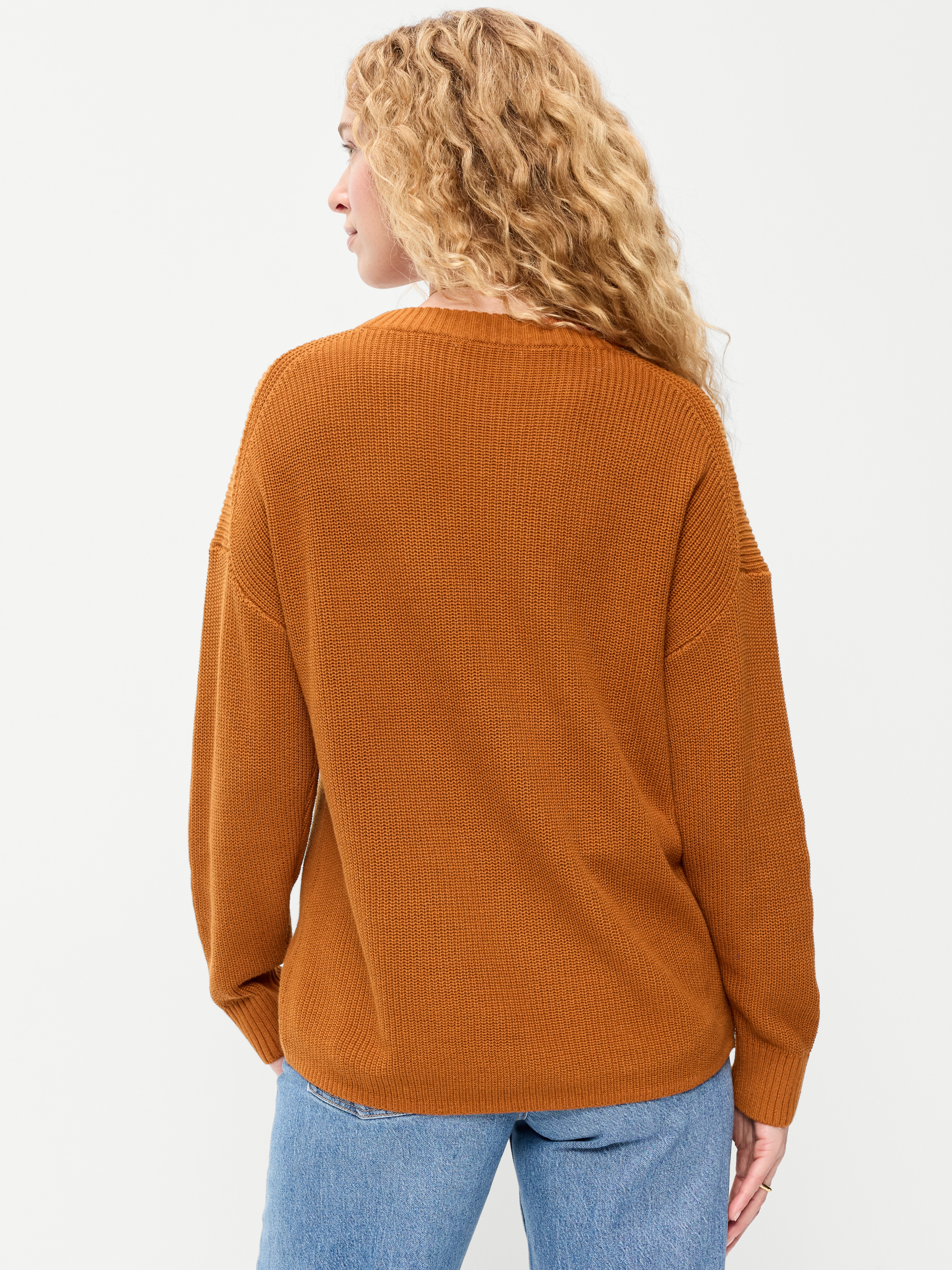 Seaside Cotton Shaker Oversized Tunic Sweater - Spice of Life - 2