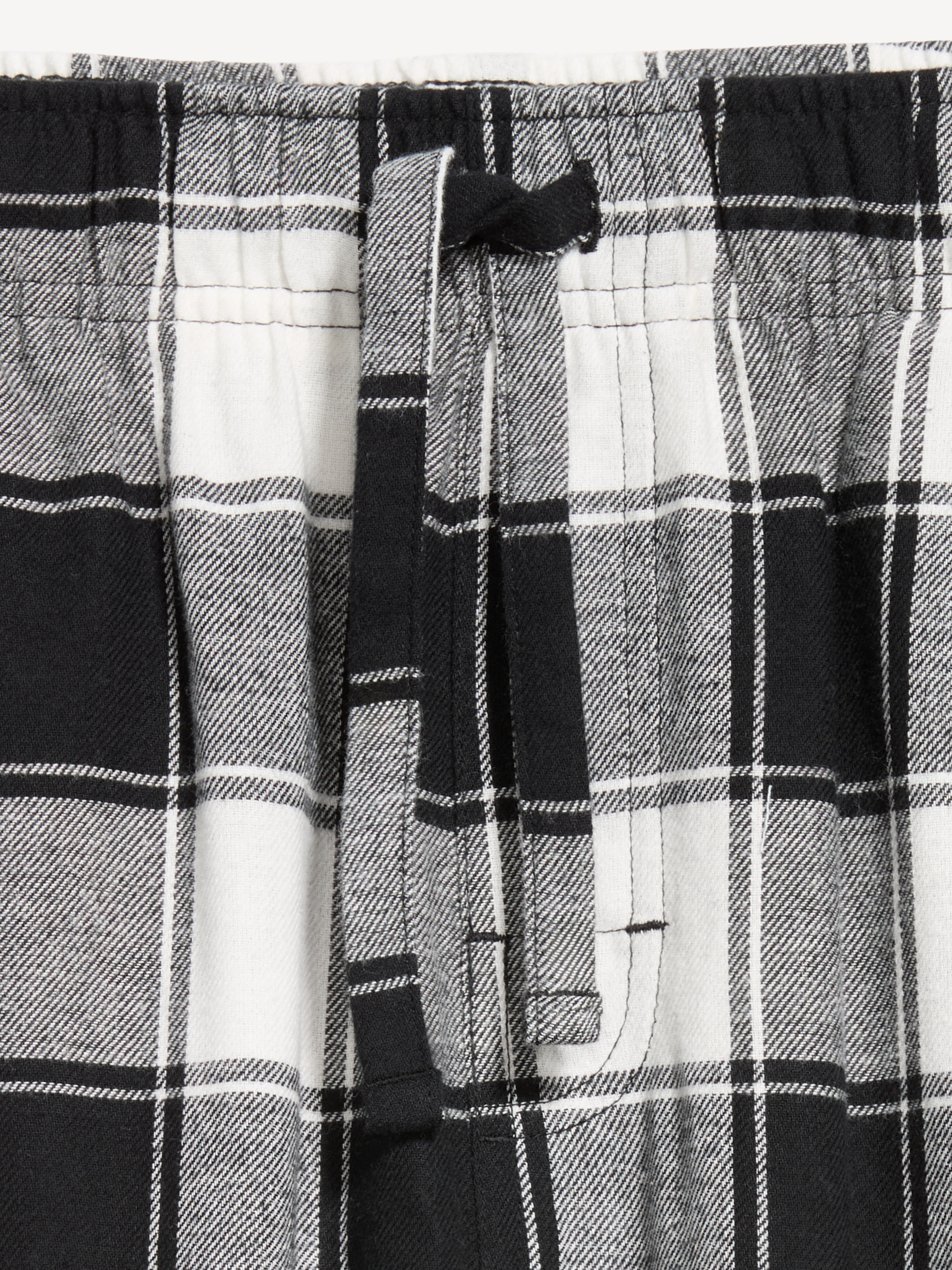 Flannel Pajama Pants - Black Buffalo - 2