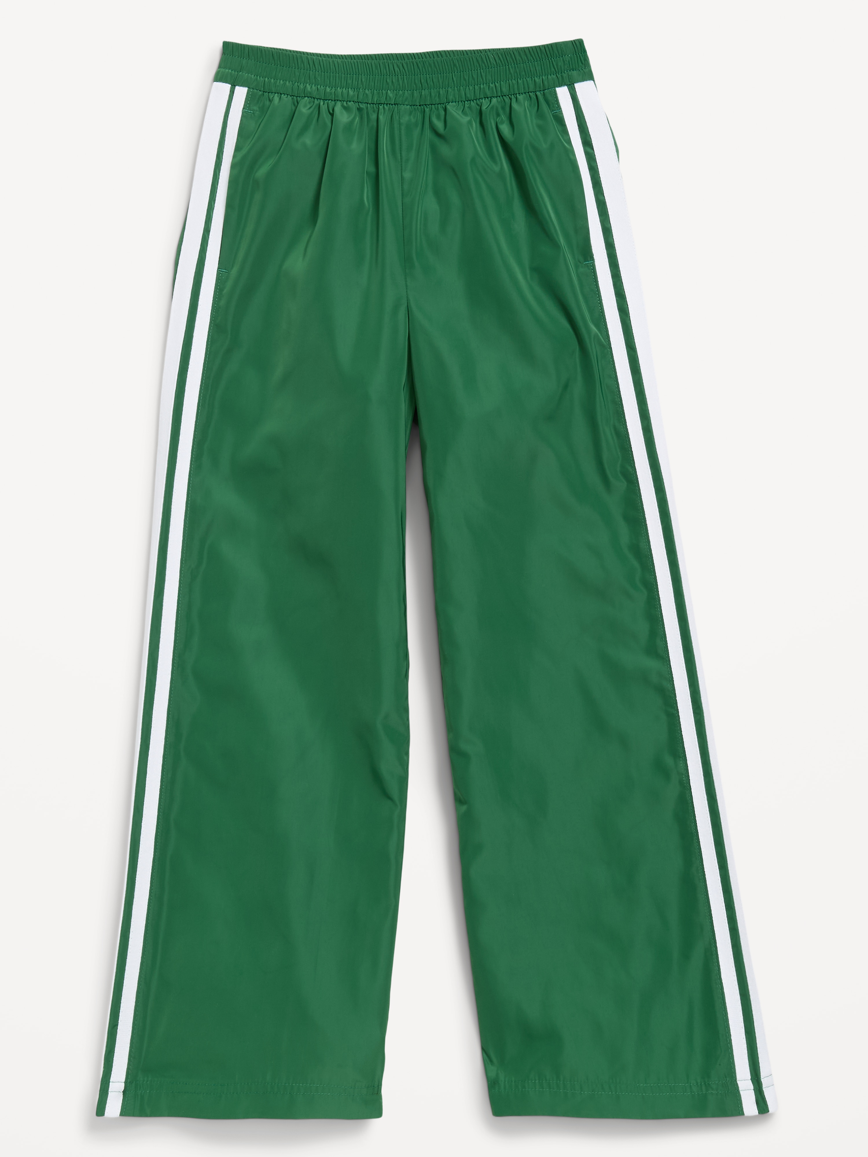 High-Waisted Track Pants for Girls - Field of Greens - 5