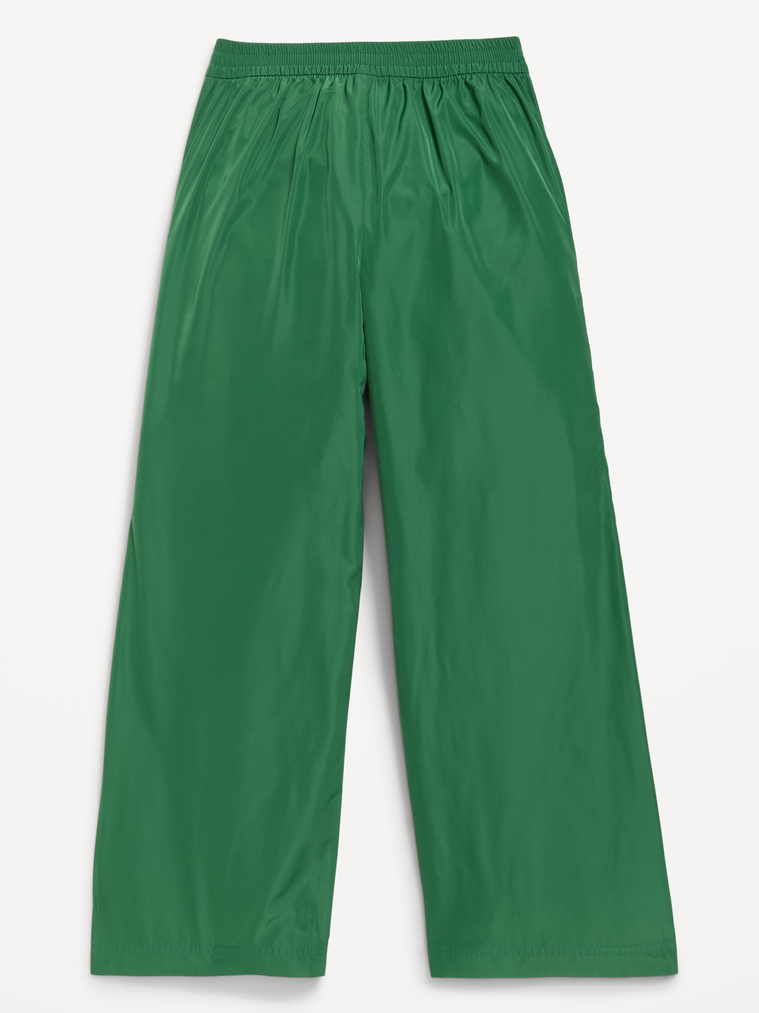 High-Waisted Track Pants for Girls - Field of Greens - 3