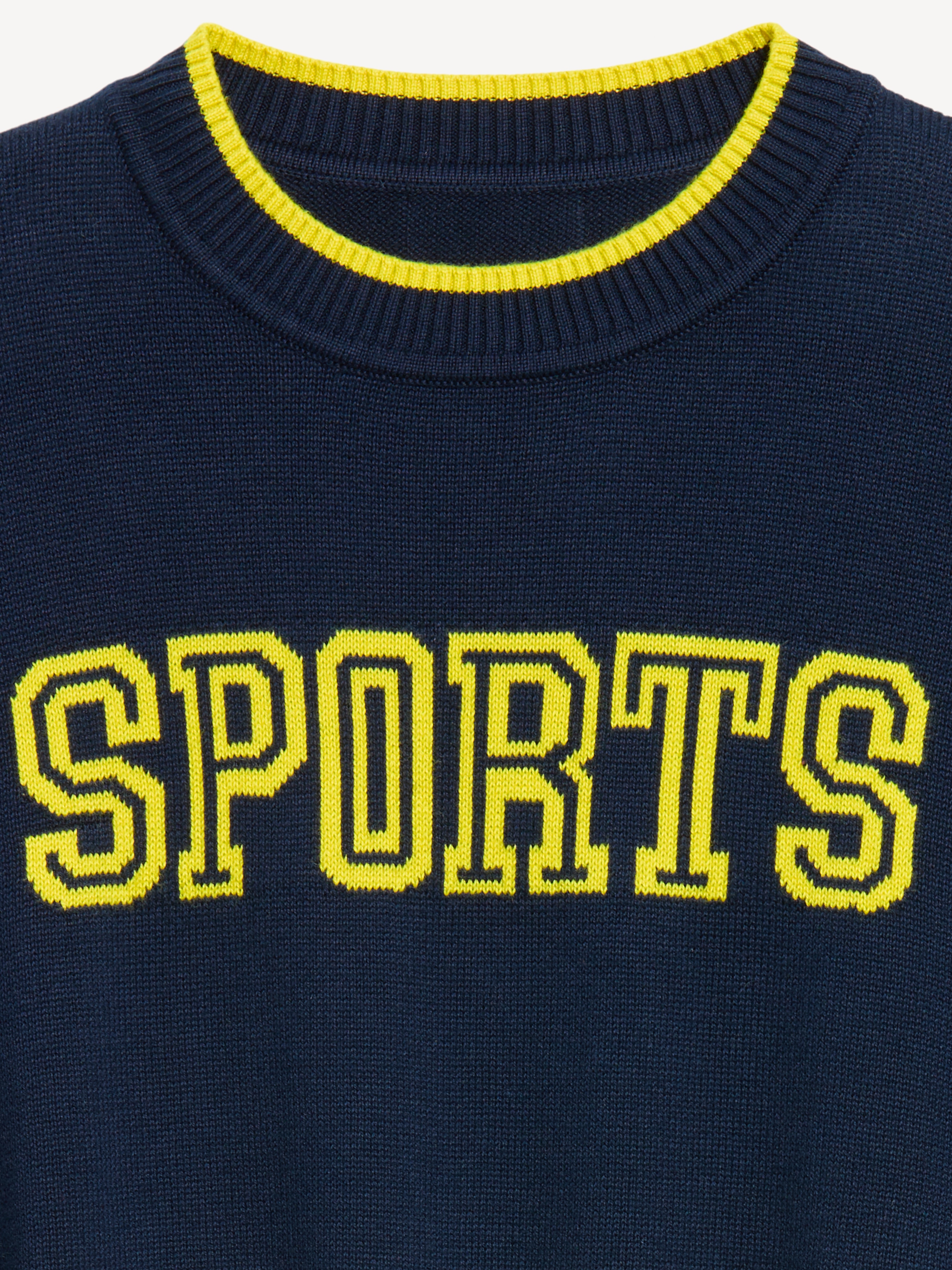 Cotton-Blend Crew-Neck Cropped Sweater - Sports - 5